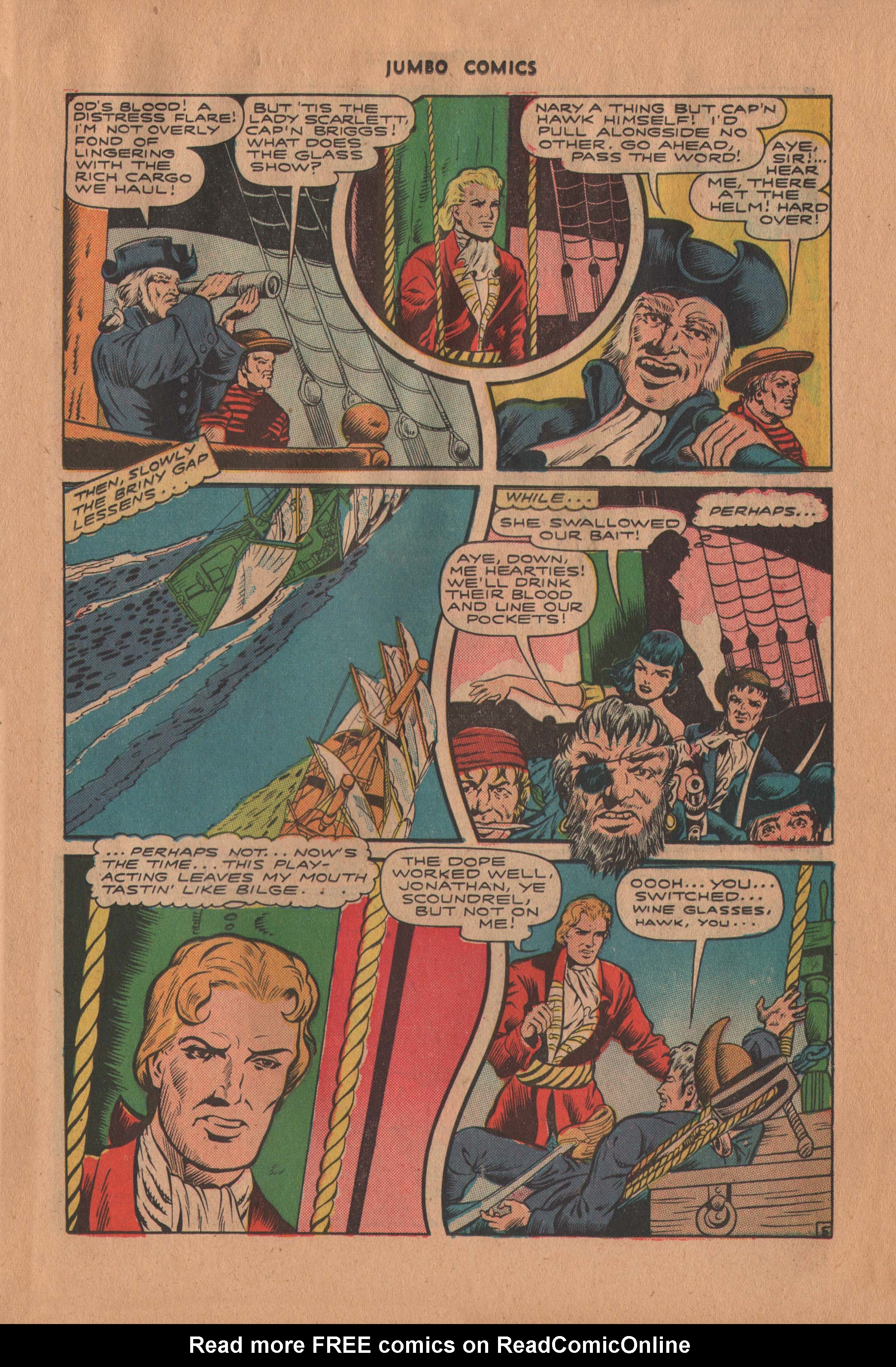 Read online Jumbo Comics comic -  Issue #90 - 17