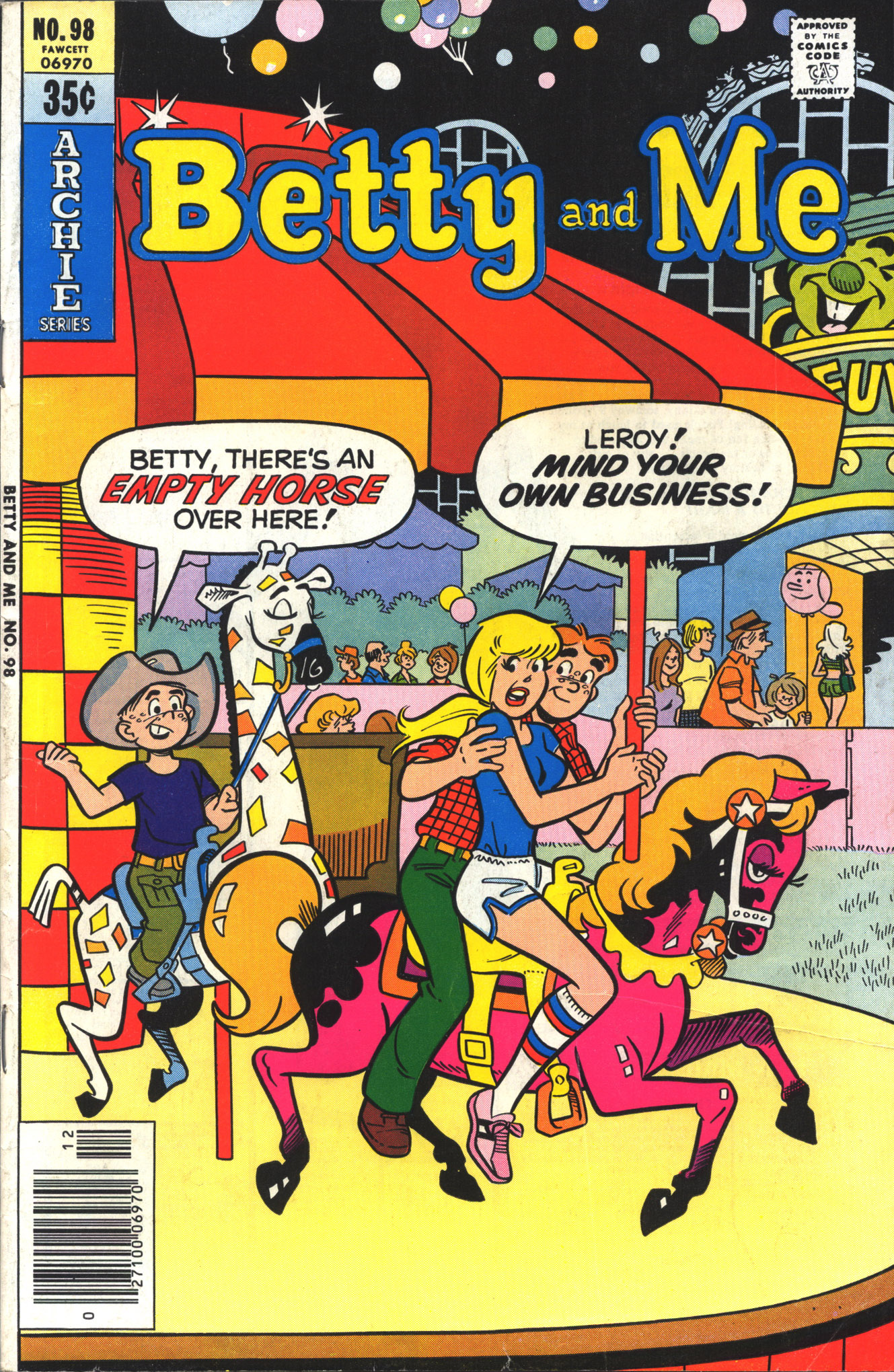 Read online Betty and Me comic -  Issue #98 - 1