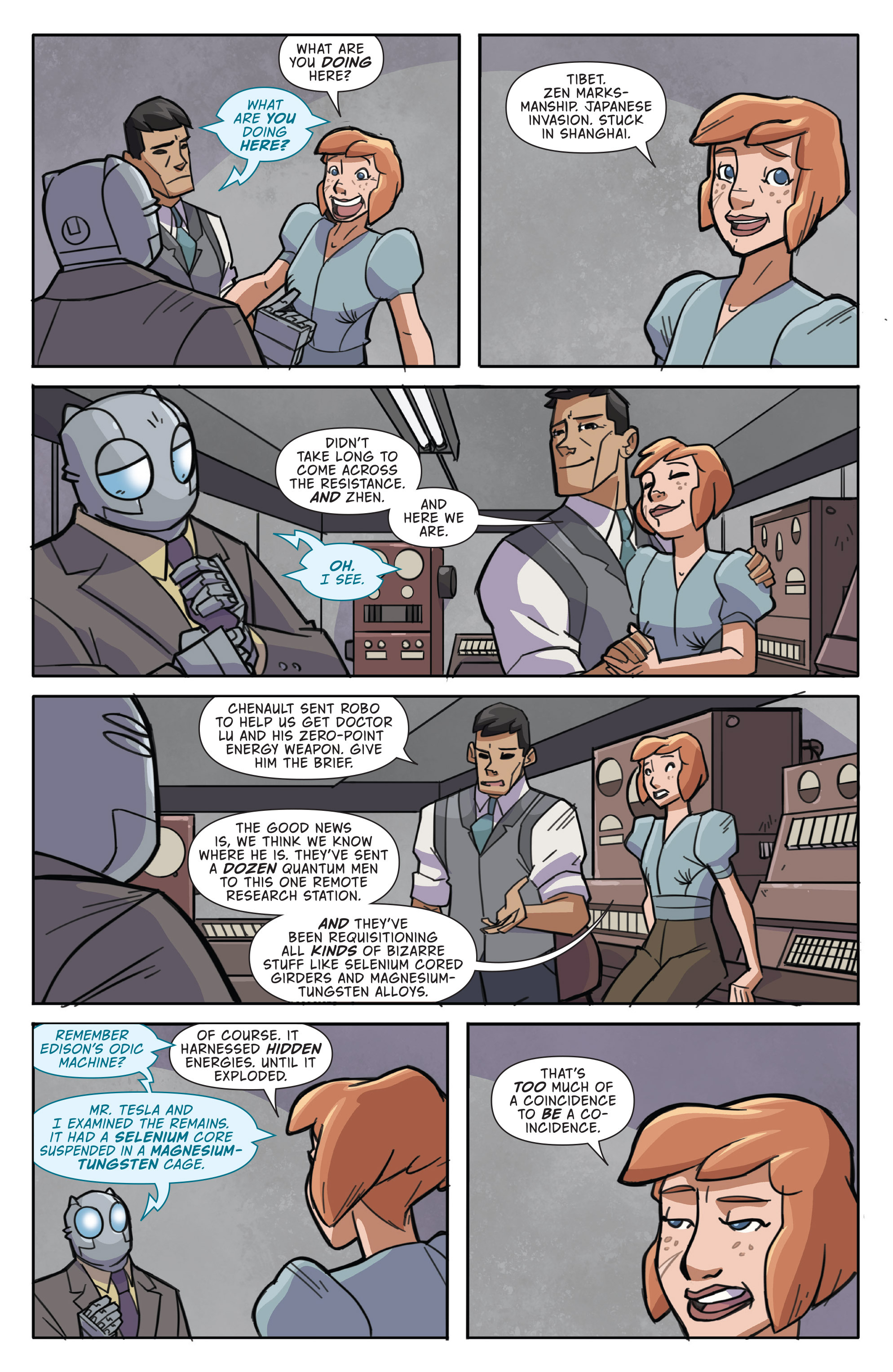 Read online Atomic Robo and the Temple of Od comic -  Issue #1 - 18