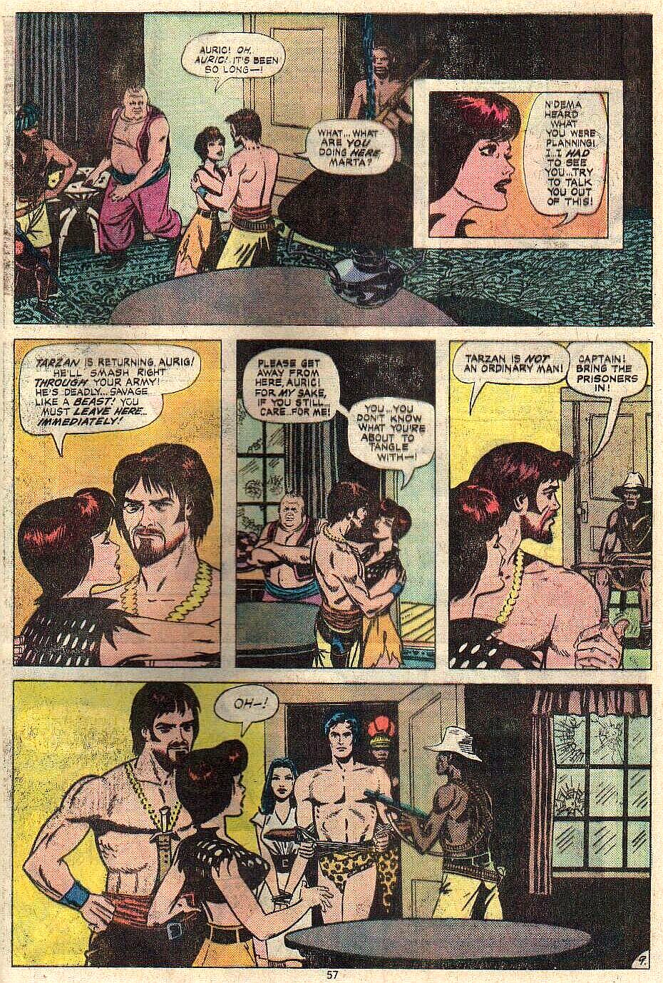 Read online Tarzan (1972) comic -  Issue #234 - 50
