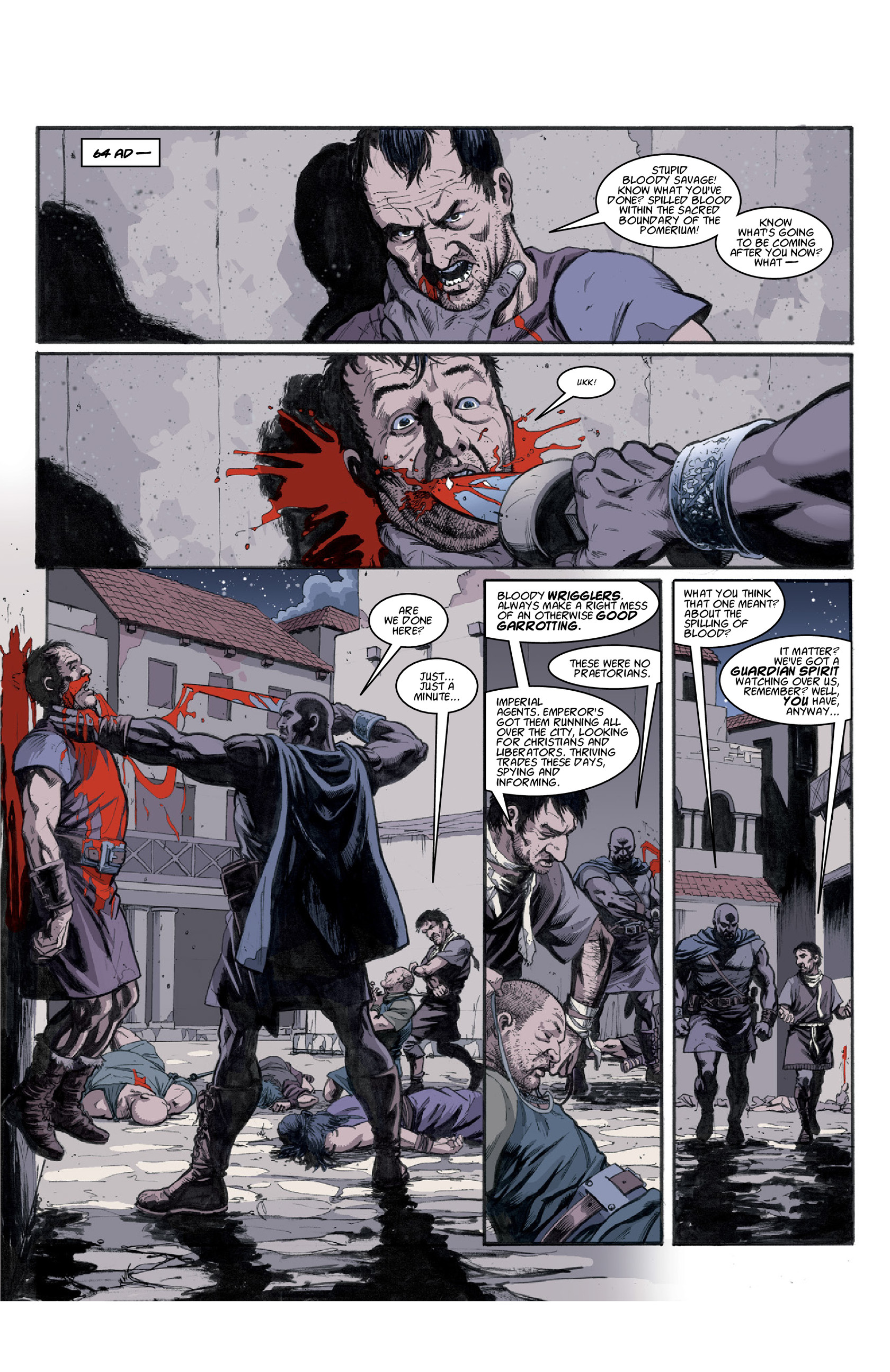 Read online Aquila comic -  Issue #3 - 19