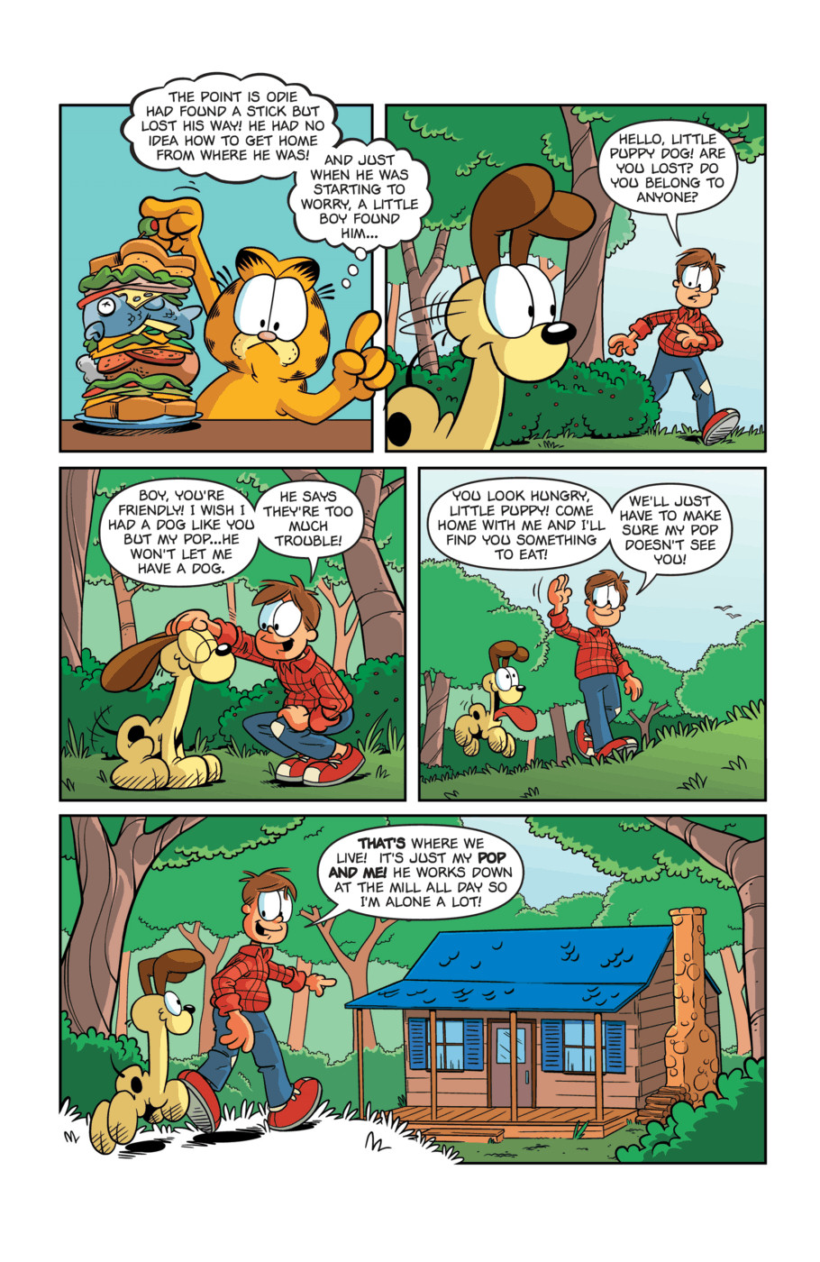 Read online Garfield comic -  Issue #9 - 9