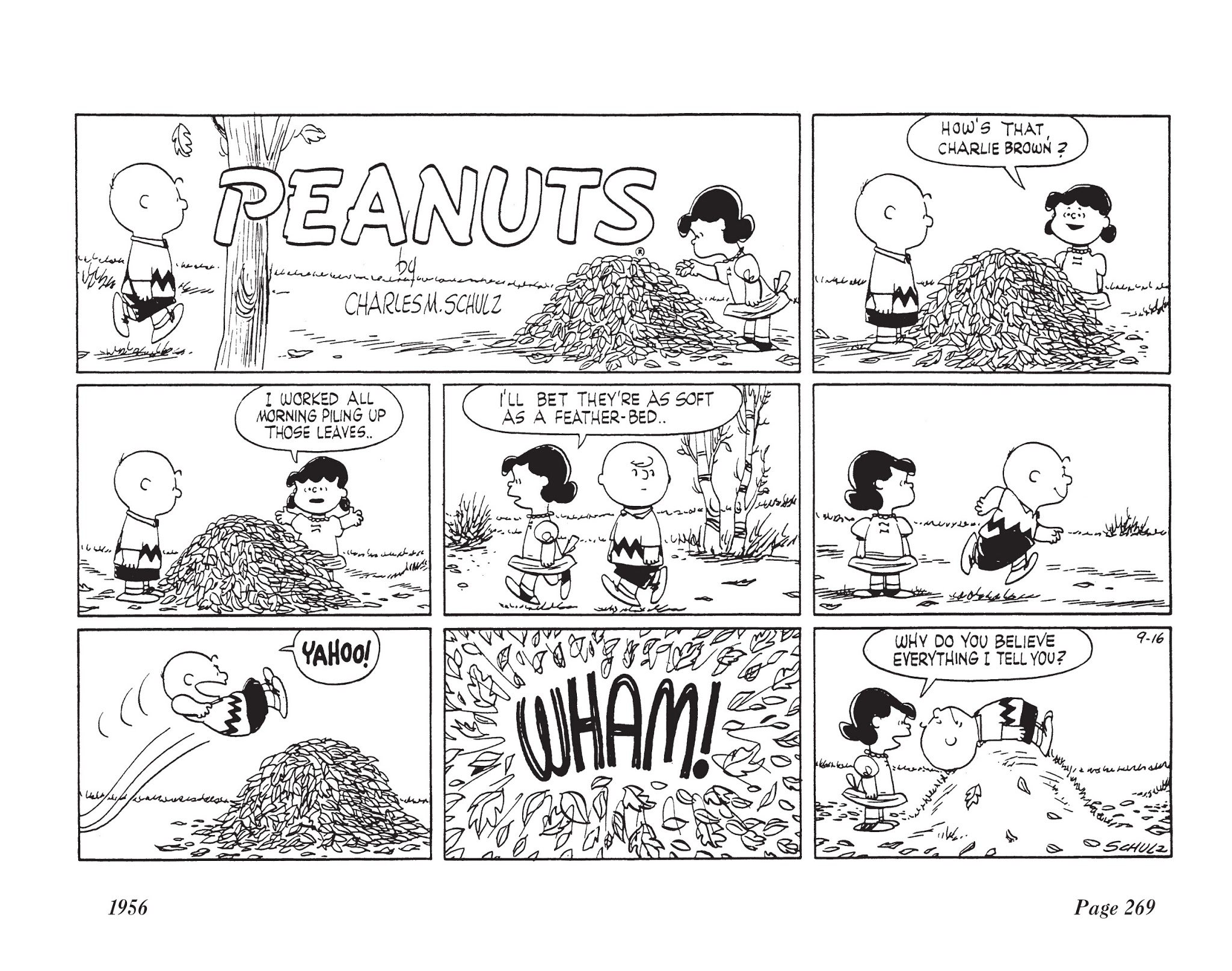 Read online The Complete Peanuts comic -  Issue # TPB 3 - 282