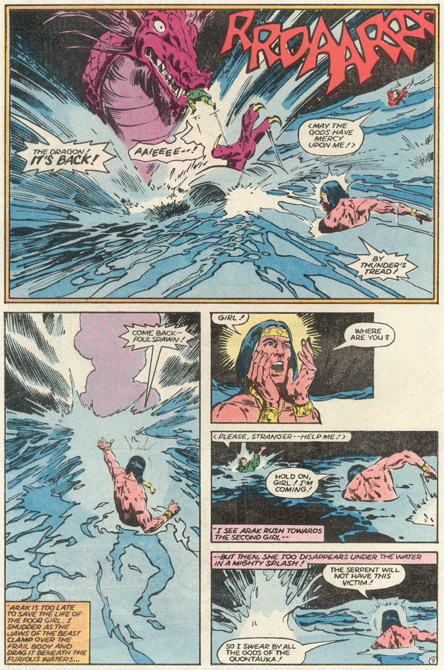 Read online Arak Son of Thunder comic -  Issue #47 - 9