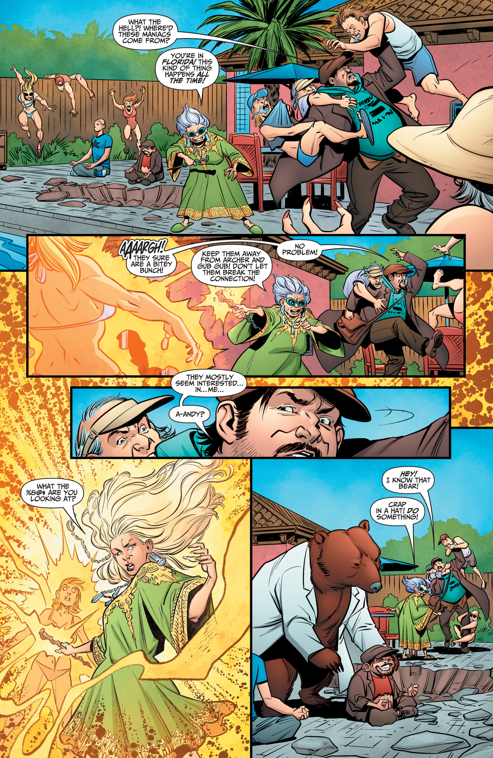 Read online A&A: The Adventures of Archer & Armstrong comic -  Issue #10 - 22
