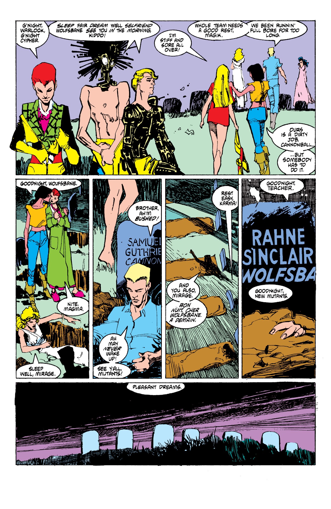 Read online New Mutants Classic comic -  Issue # TPB 5 - 195