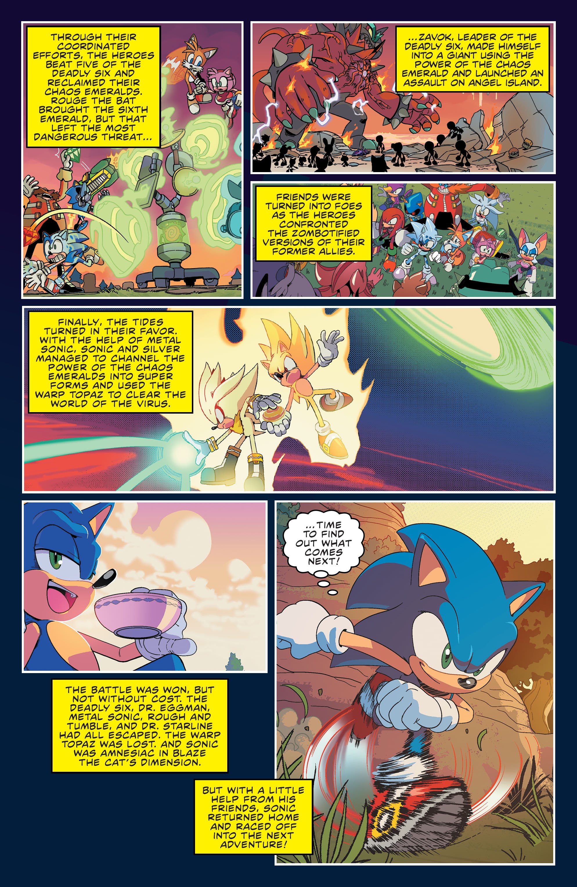 Read online Free Comic Book Day 2021 comic -  Issue # Sonic the Hedgehog 30th Anniversary Special - 21