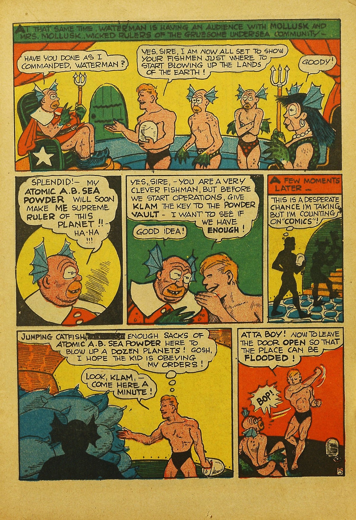 Read online Cat-Man Comics comic -  Issue #28 - 31