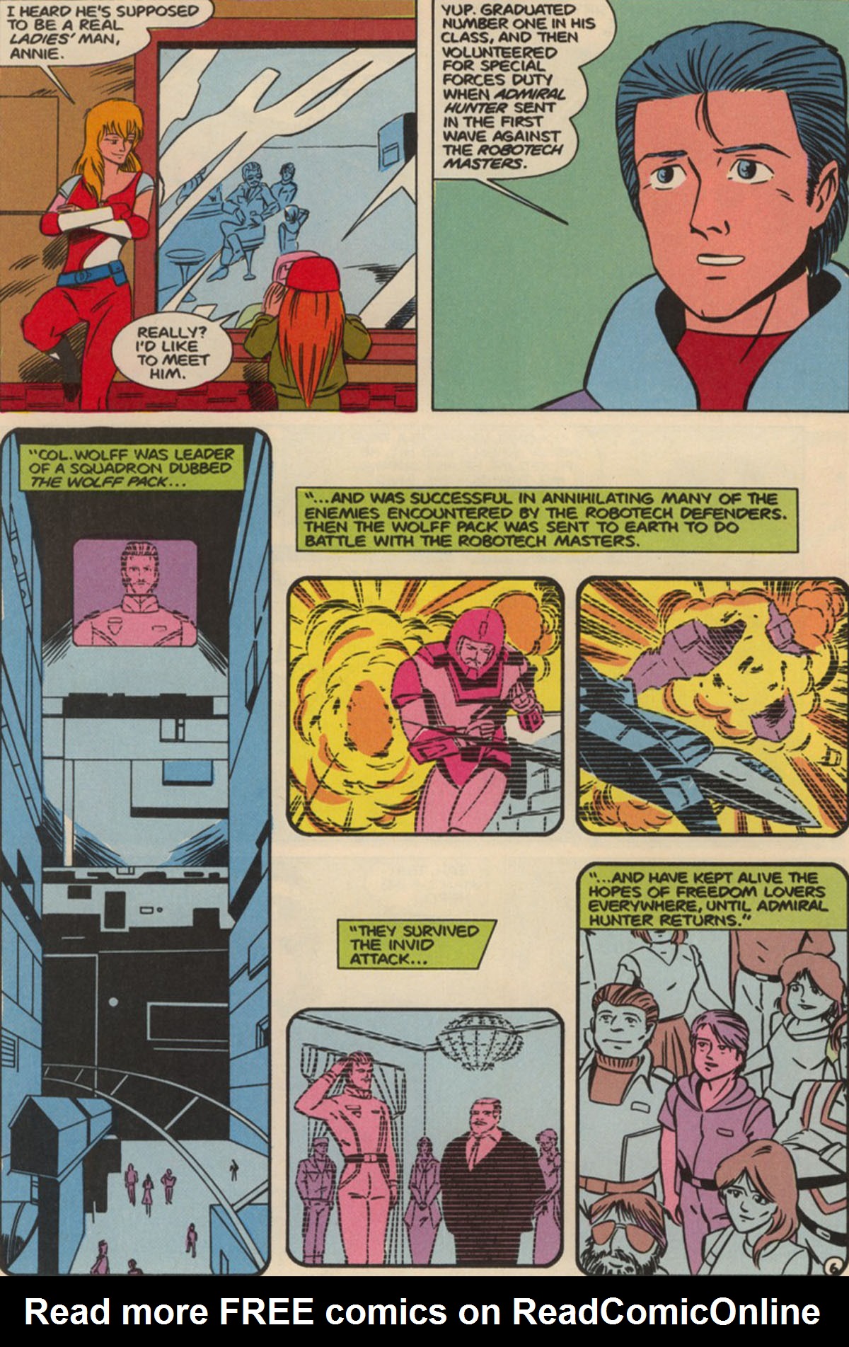 Read online Robotech The New Generation comic -  Issue #8 - 8