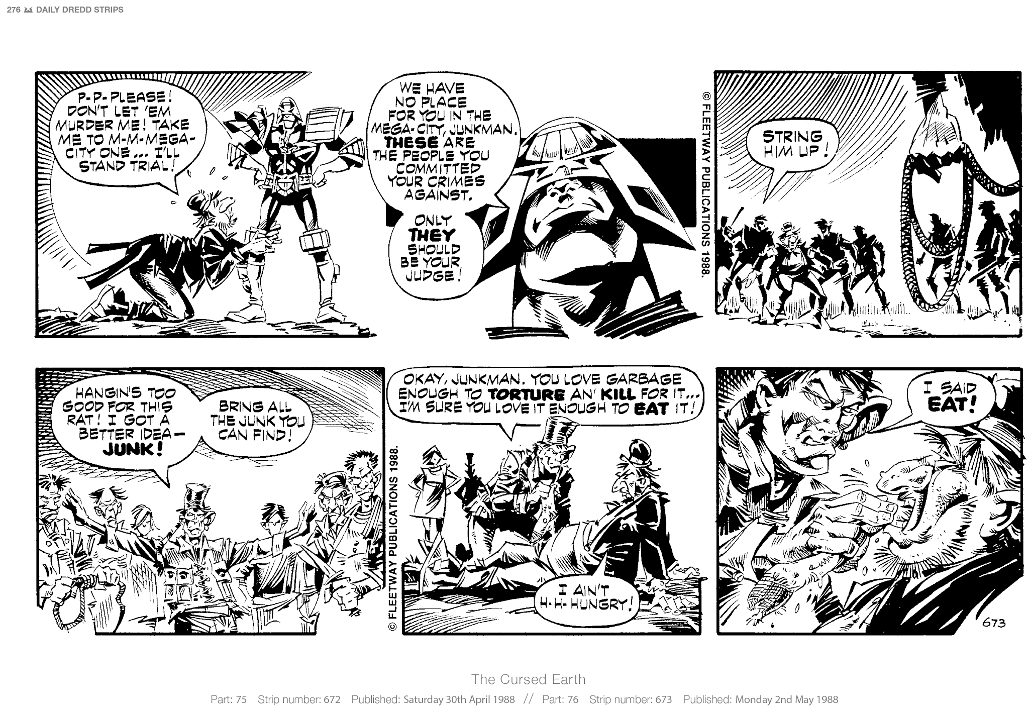 Read online Judge Dredd: The Daily Dredds comic -  Issue # TPB 2 - 279
