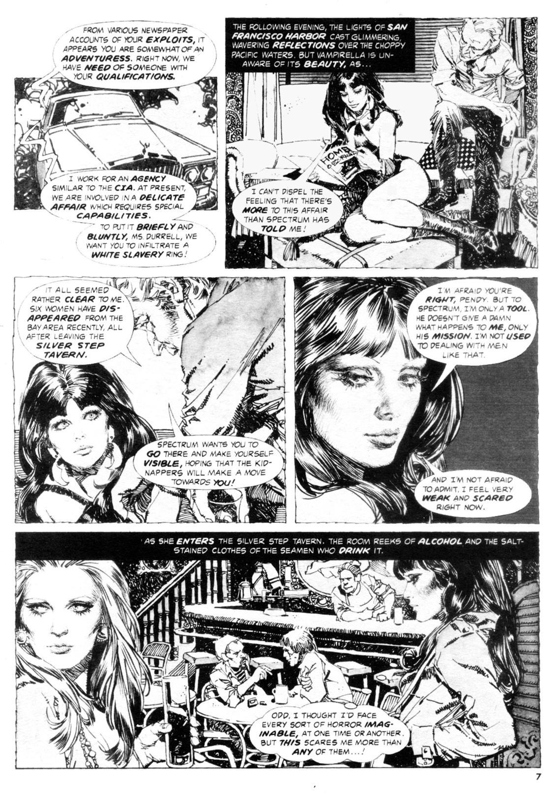 Read online Vampirella (1969) comic -  Issue #53 - 7