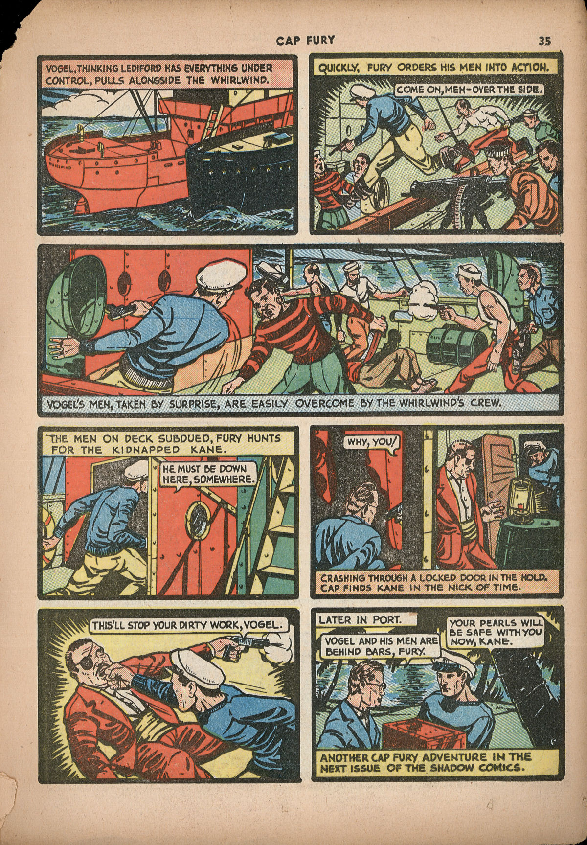 Read online Shadow Comics comic -  Issue #2 - 38