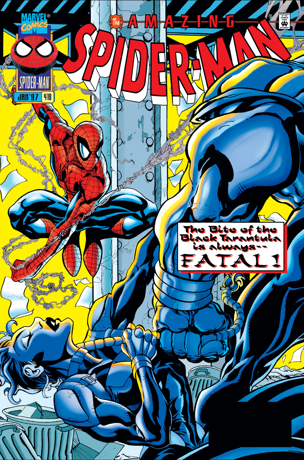 Read online The Amazing Spider-Man (1963) comic -  Issue #419 - 1