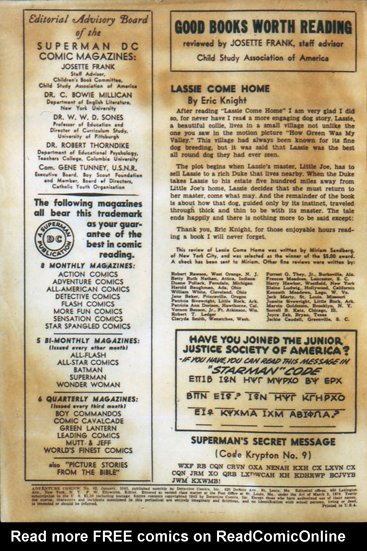 Read online Adventure Comics (1938) comic -  Issue #82 - 3