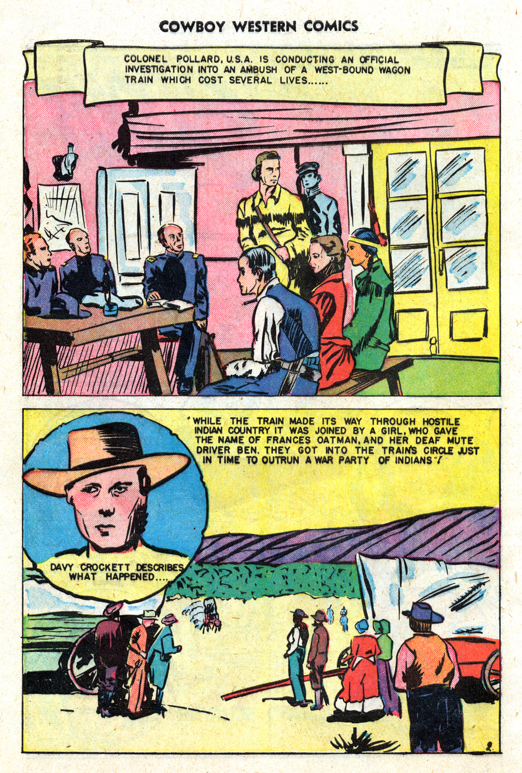 Read online Cowboy Western Comics (1948) comic -  Issue #26 - 4