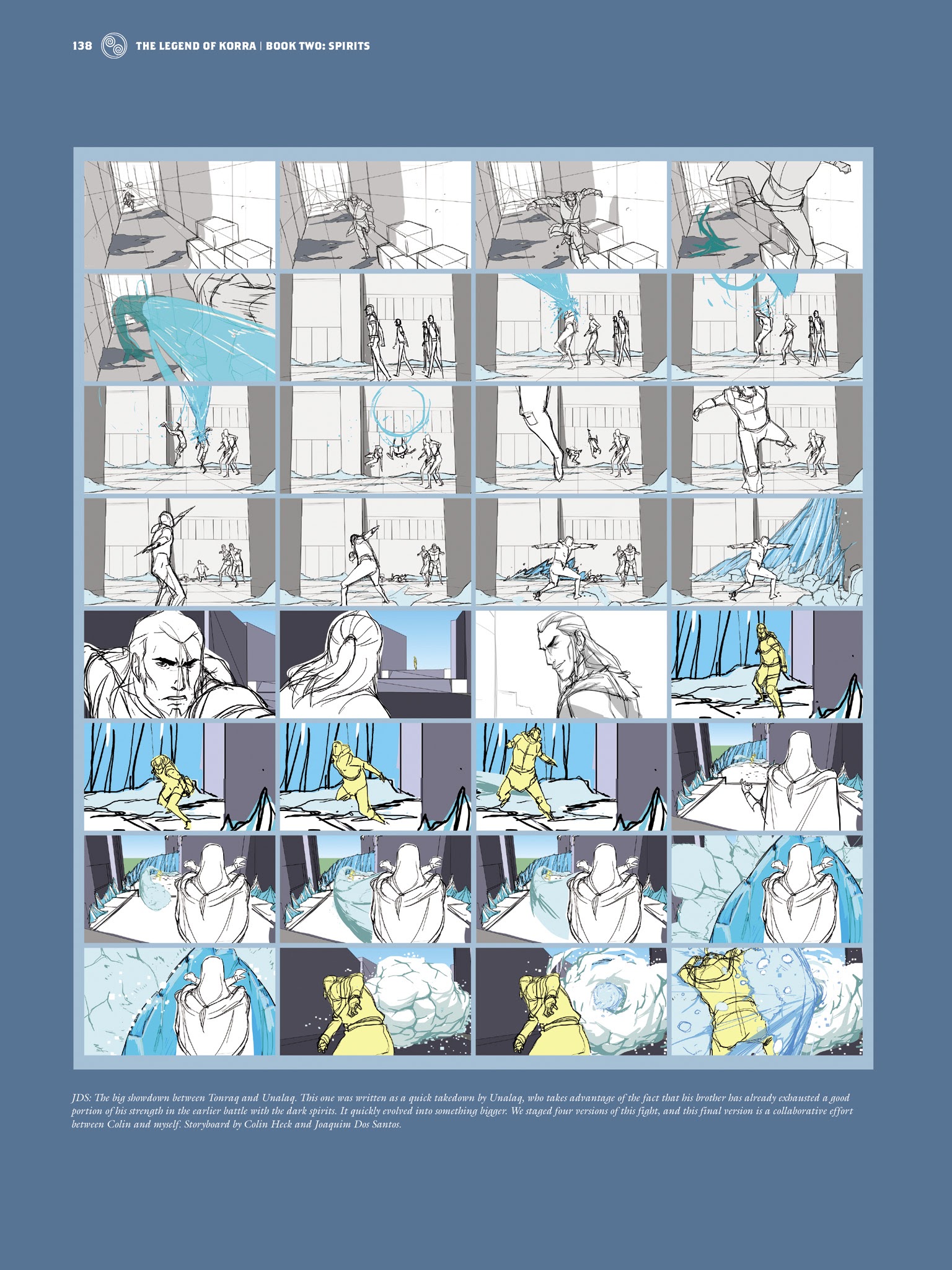 Read online The Legend of Korra: The Art of the Animated Series comic -  Issue # TPB 2 - 127