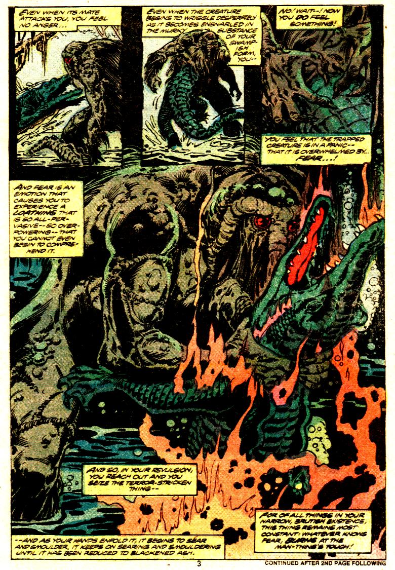 Read online Man-Thing (1979) comic -  Issue #1 - 4