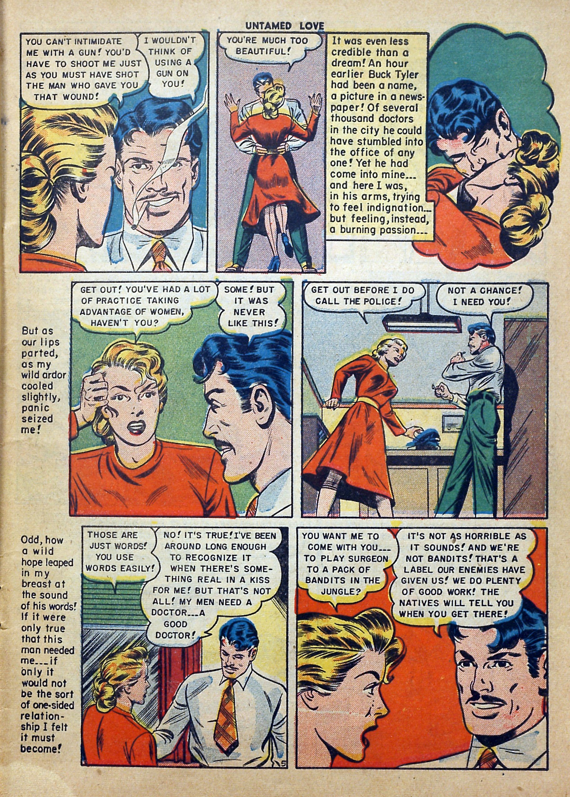 Read online Untamed Love comic -  Issue #5 - 7