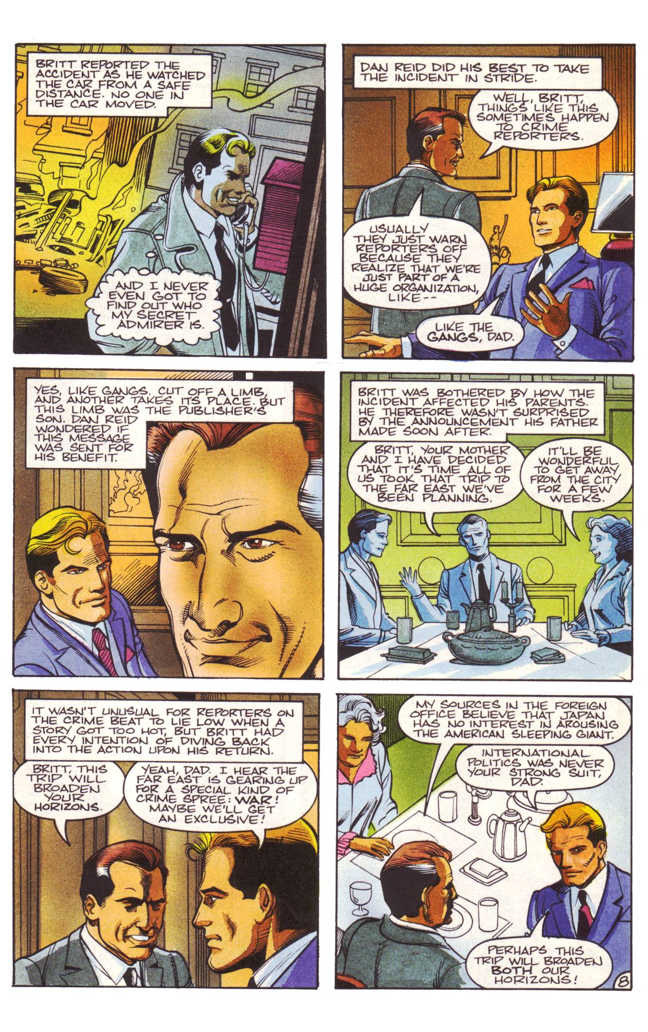 Read online Tales of the Green Hornet (1991) comic -  Issue #1 - 9