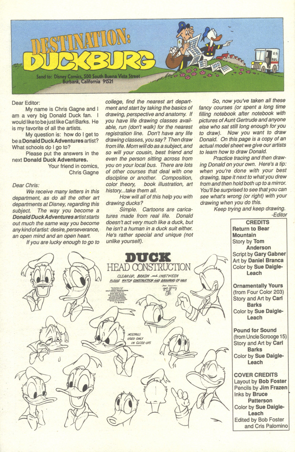 Read online Donald Duck Adventures comic -  Issue #33 - 34