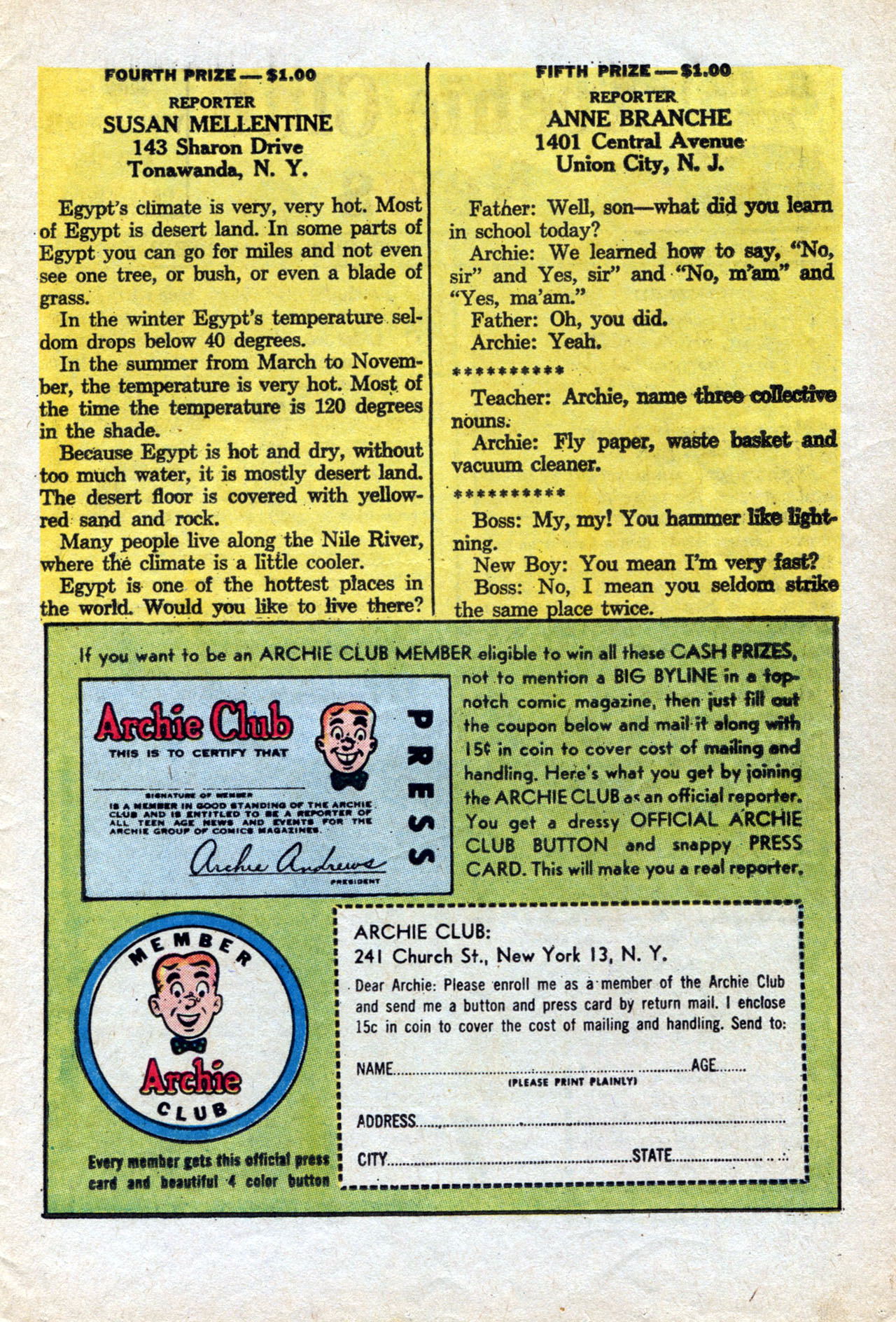 Read online Pep Comics comic -  Issue #156 - 27