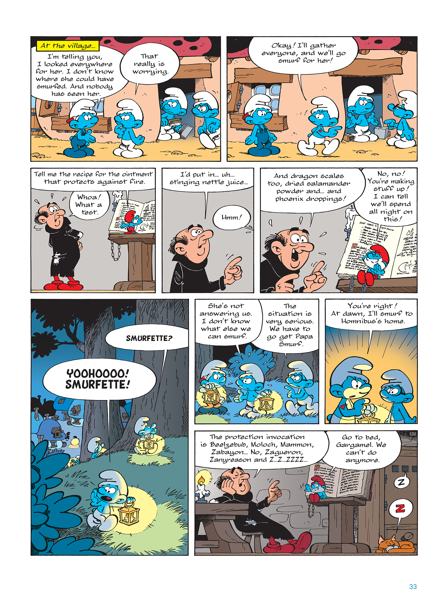 Read online The Smurfs Tales comic -  Issue # TPB 2 (Part 1) - 35