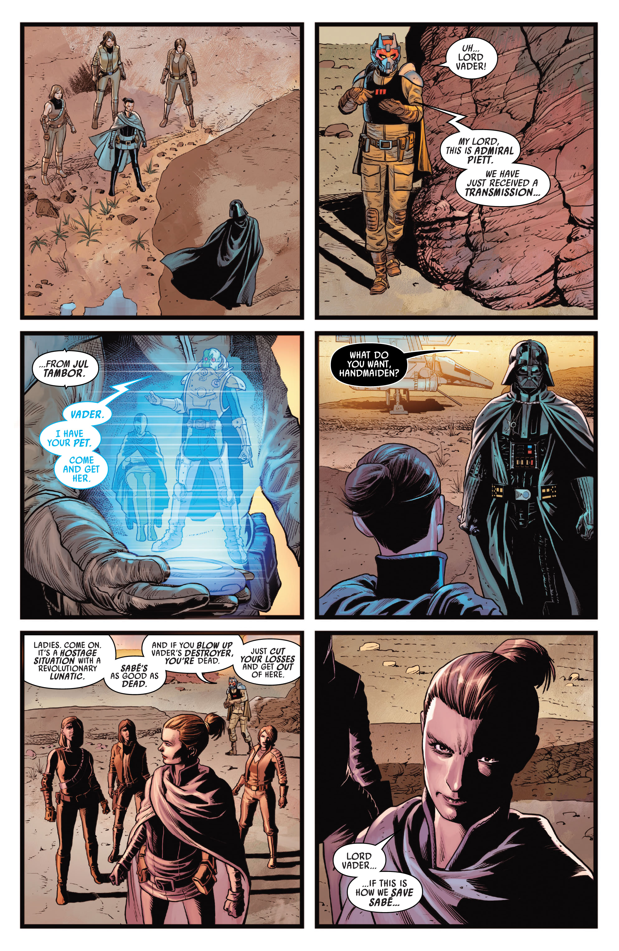 Read online Star Wars: Darth Vader (2020) comic -  Issue #30 - 21