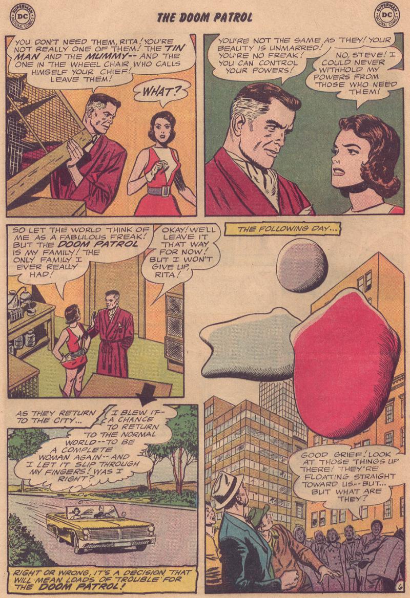Read online Doom Patrol (1964) comic -  Issue #91 - 7