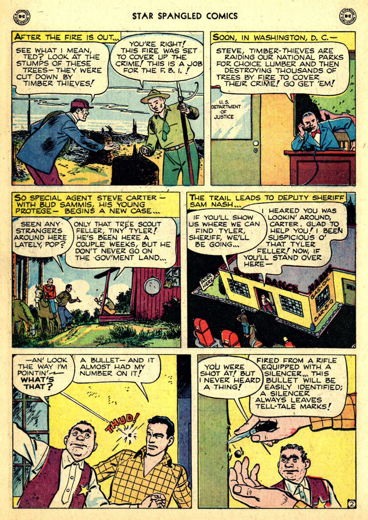 Read online Star Spangled Comics comic -  Issue #93 - 18