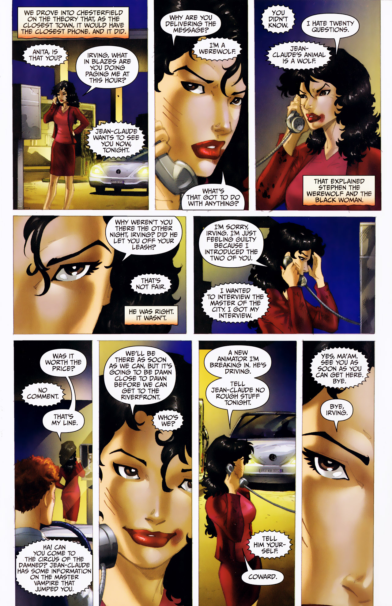 Read online Anita Blake, Vampire Hunter: Circus of the Damned - The Ingenue comic -  Issue #5 - 22