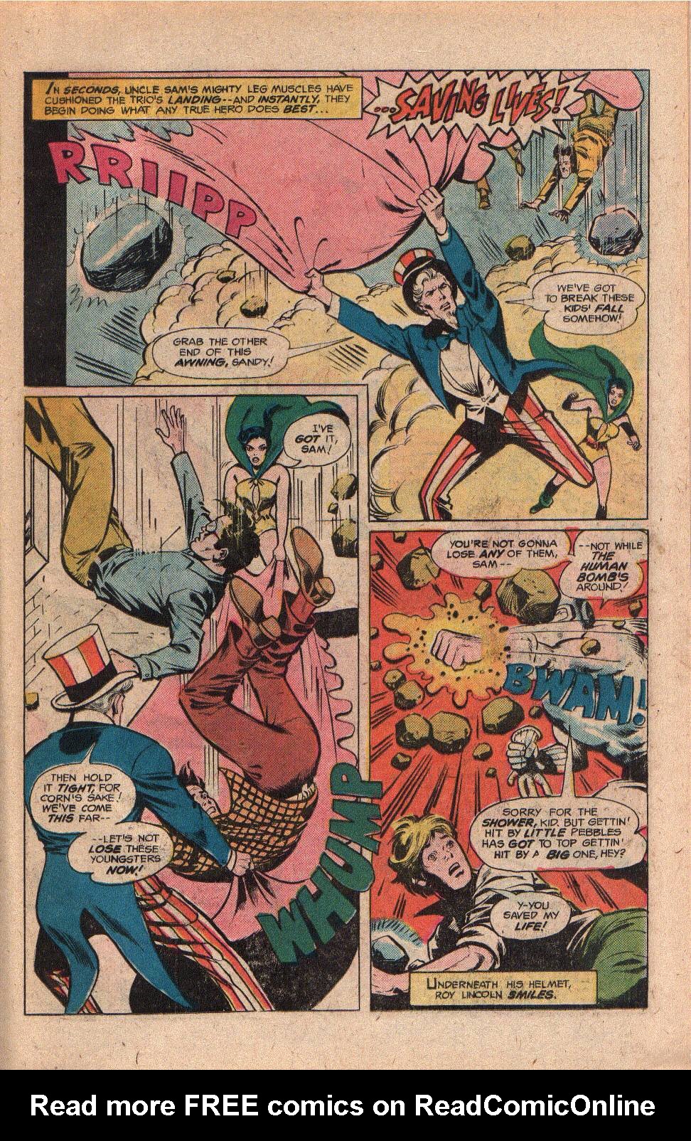 Read online Freedom Fighters (1976) comic -  Issue #4 - 27