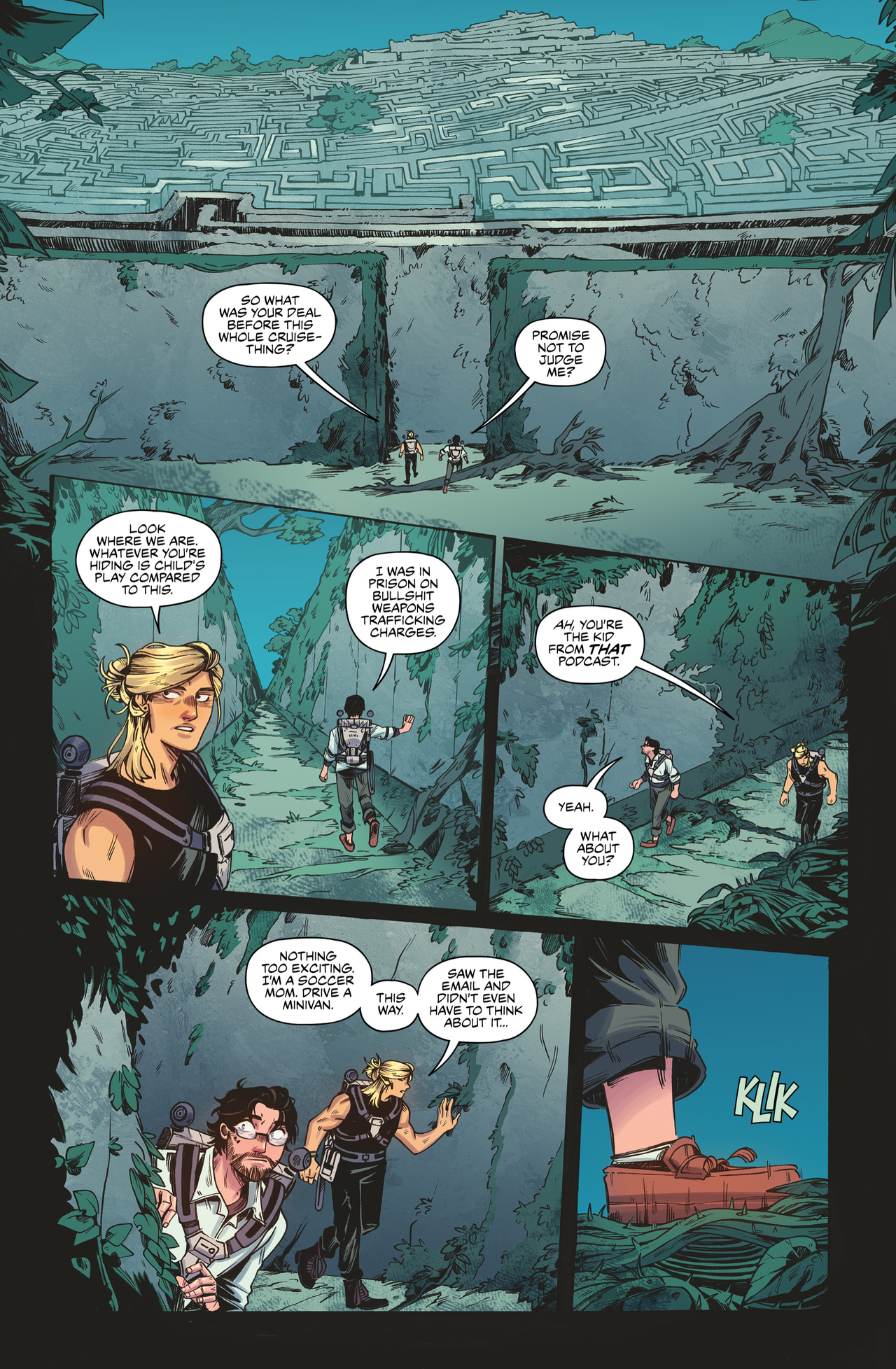 Read online Nature's Labyrinth comic -  Issue #1 - 21