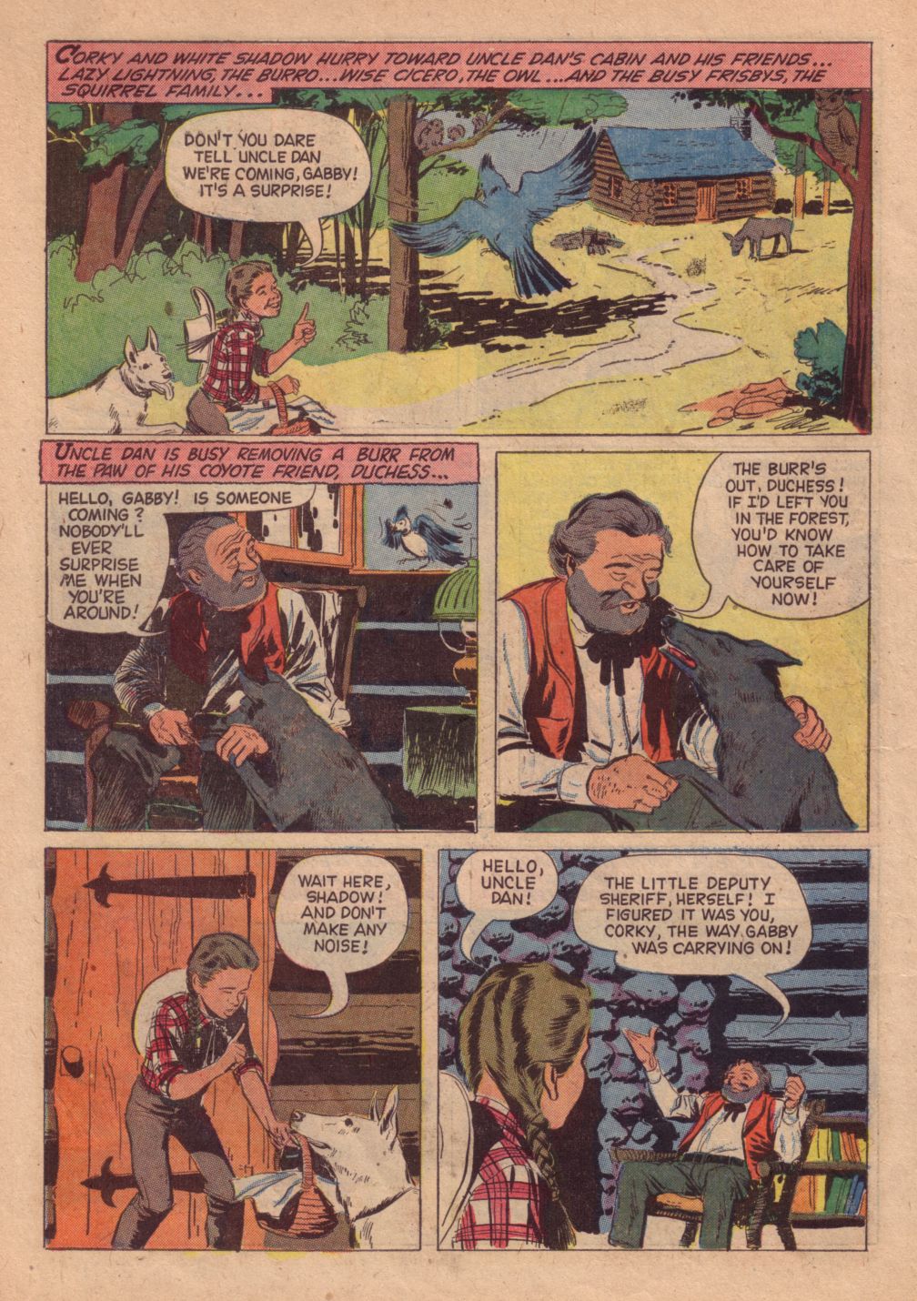 Read online Four Color Comics comic -  Issue #707 - 6