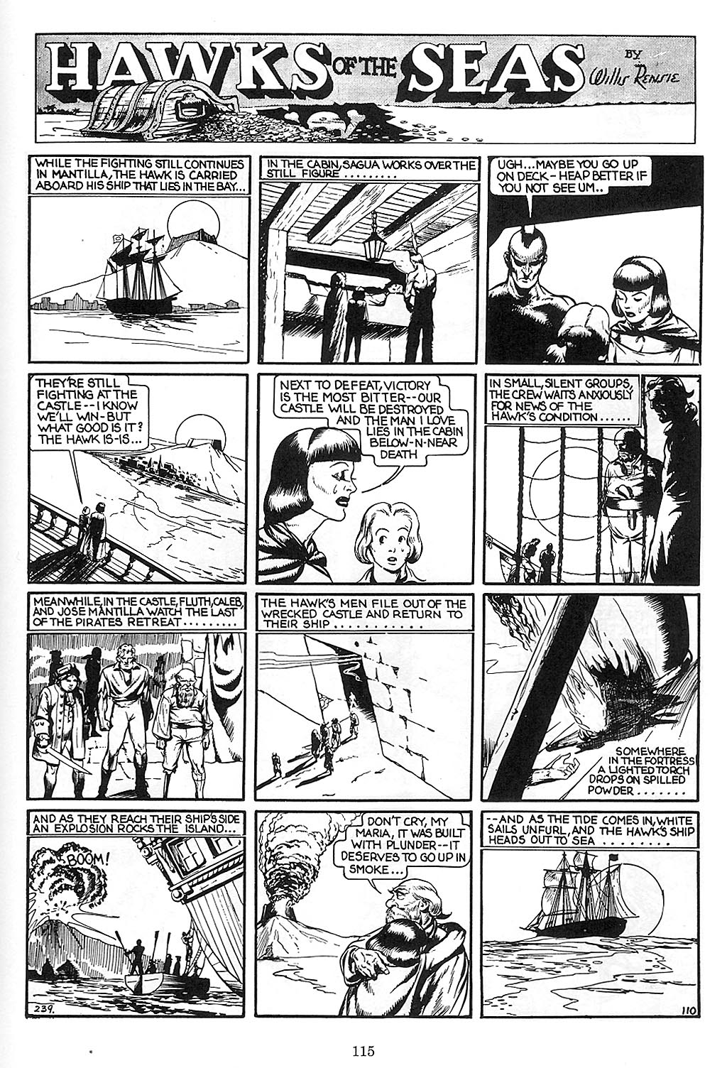 Read online Will Eisner's Hawks of the Seas comic -  Issue # TPB - 116