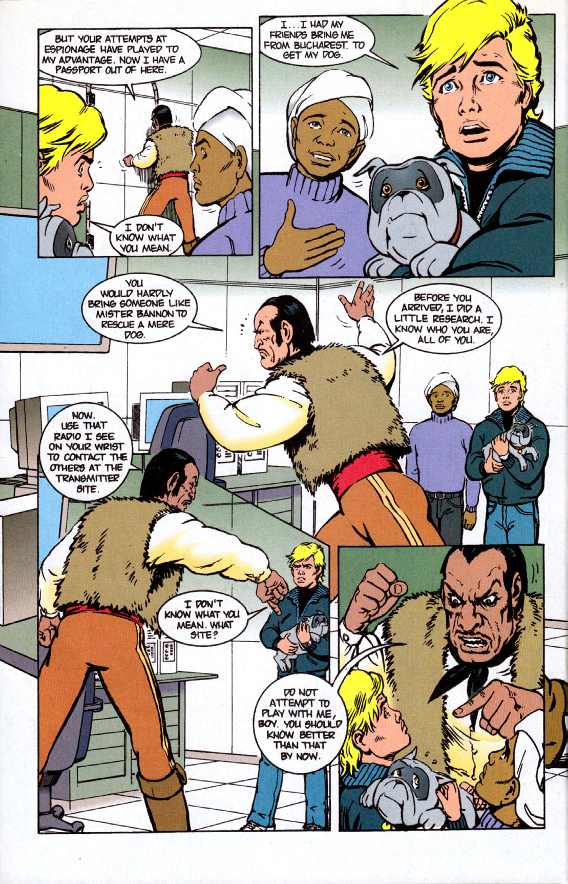 Read online The Real Adventures of Jonny Quest comic -  Issue #4 - 22