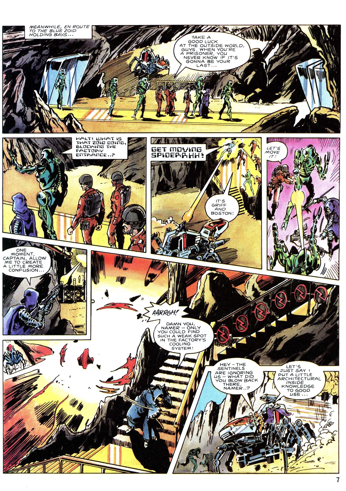 Read online Spider-Man and Zoids comic -  Issue #5 - 7