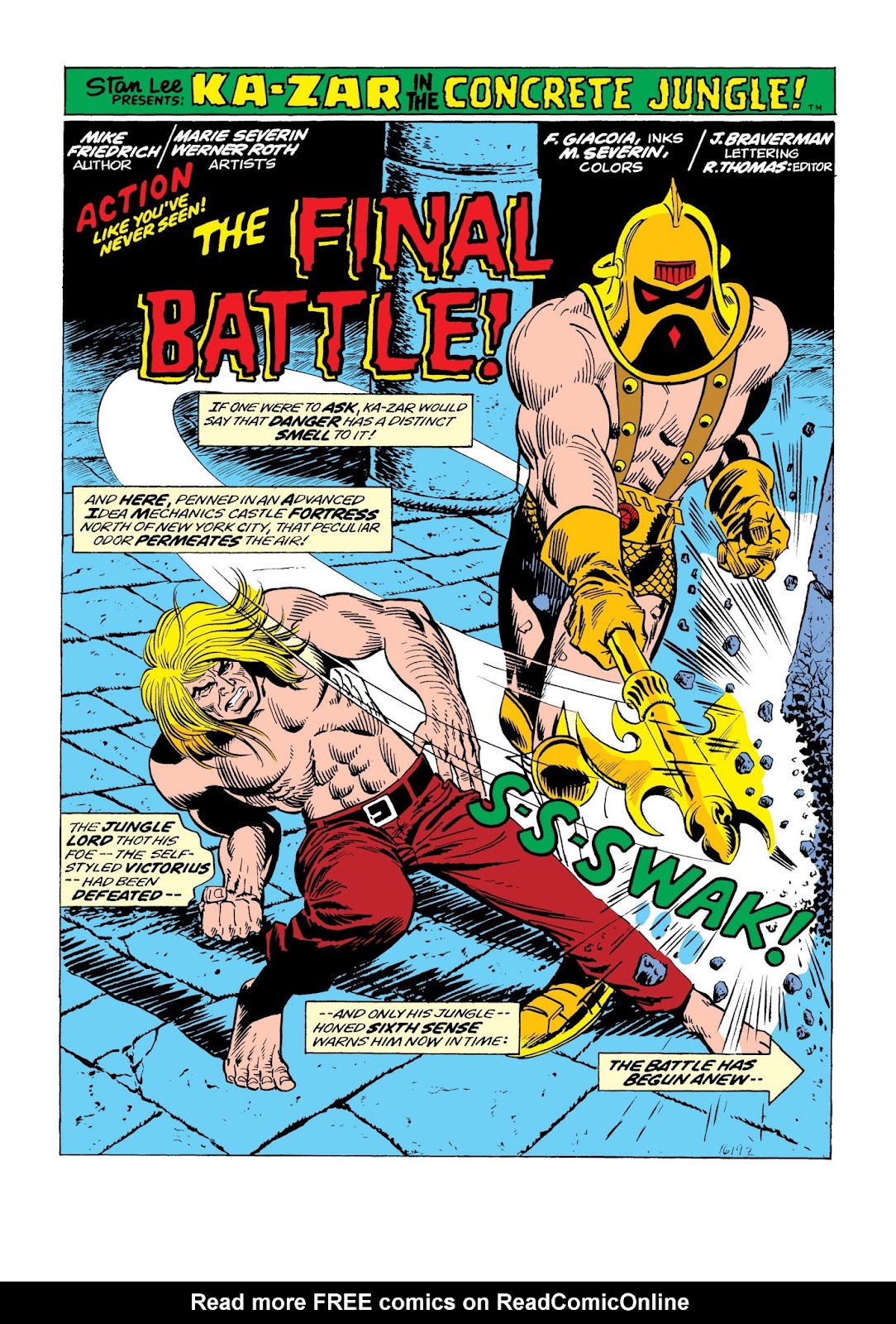 Marvel Masterworks: Ka-Zar issue TPB 2 - Page 72