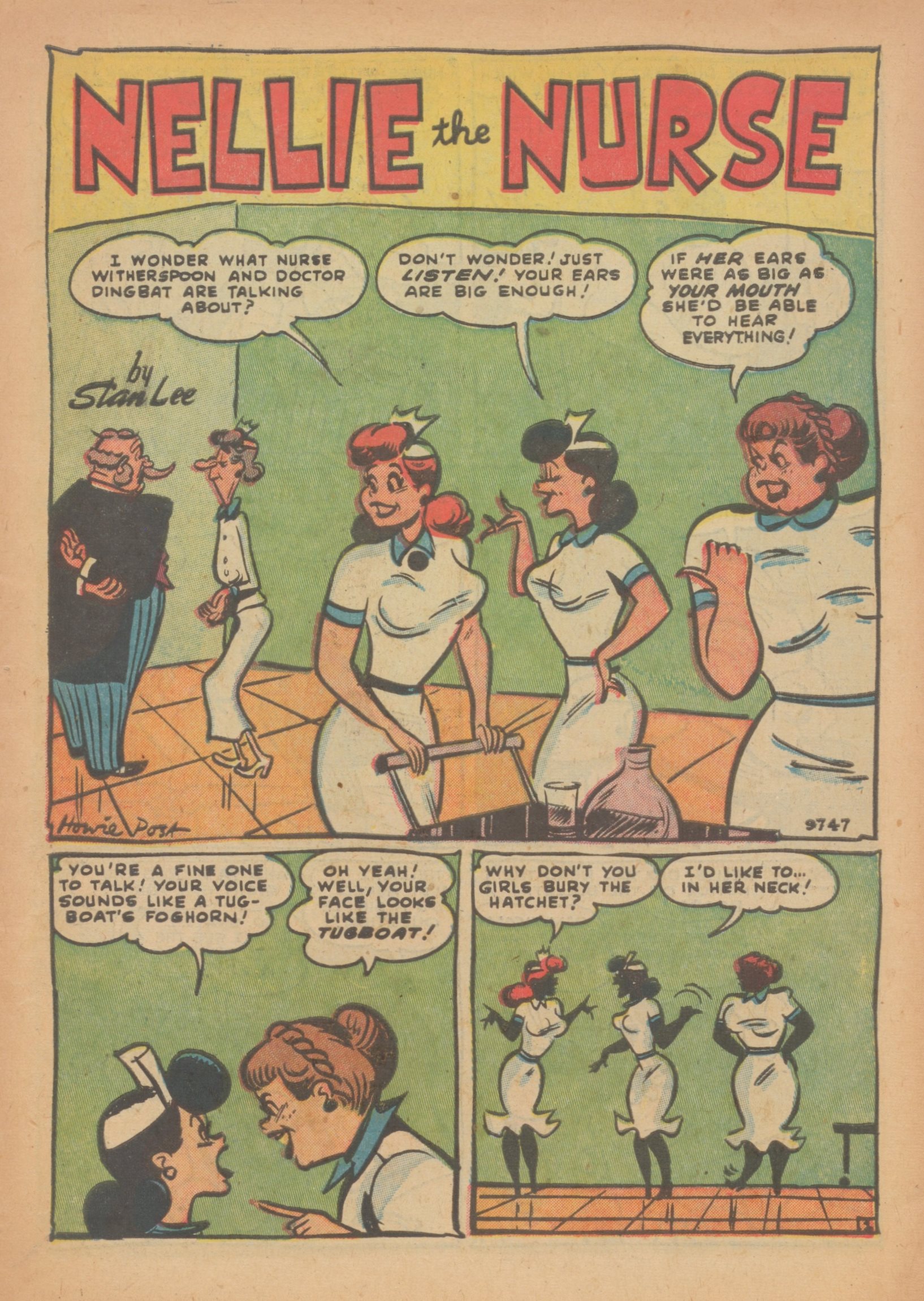 Read online Nellie The Nurse (1945) comic -  Issue #33 - 3