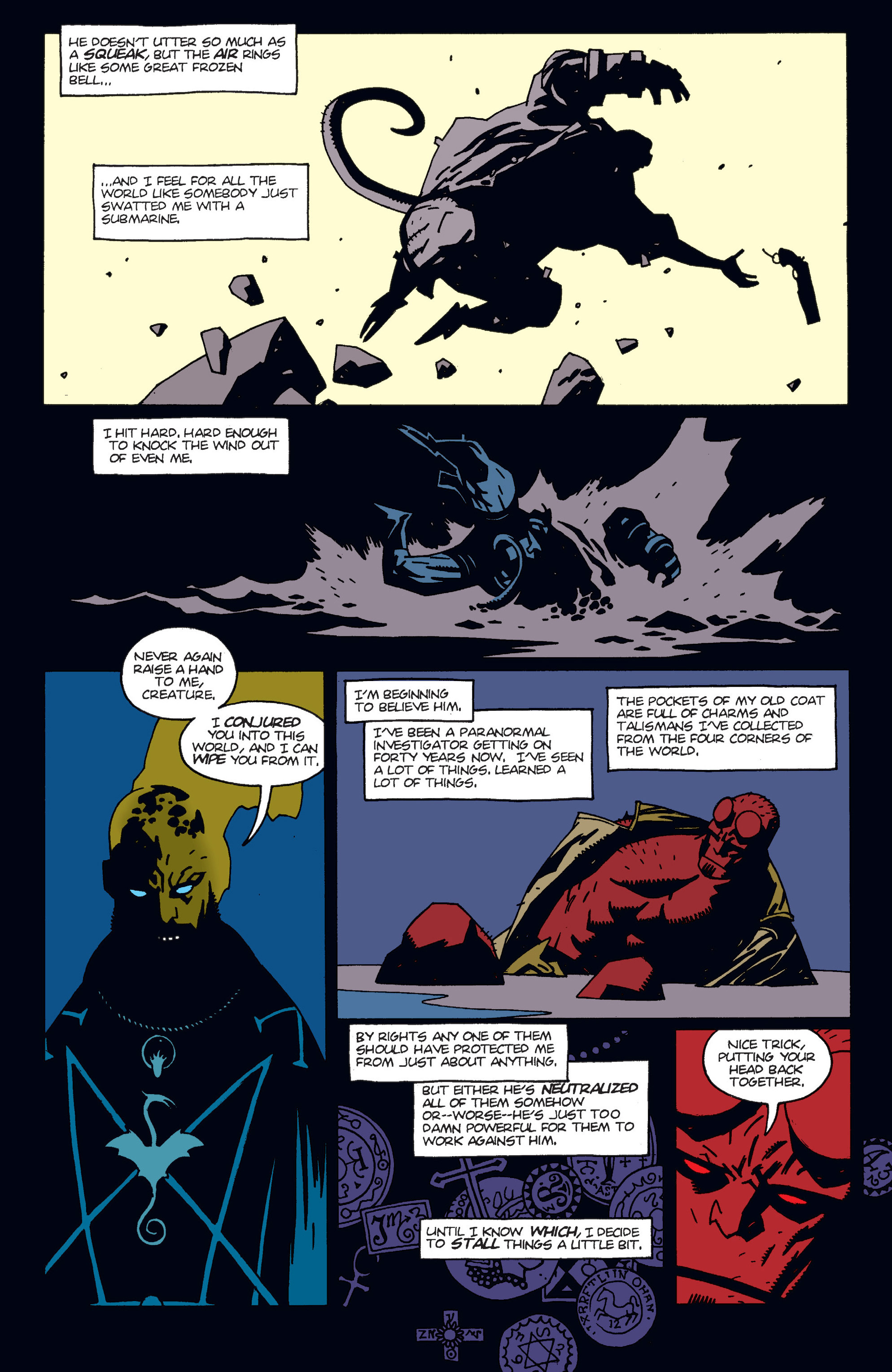 Read online Hellboy comic -  Issue #1 - 67