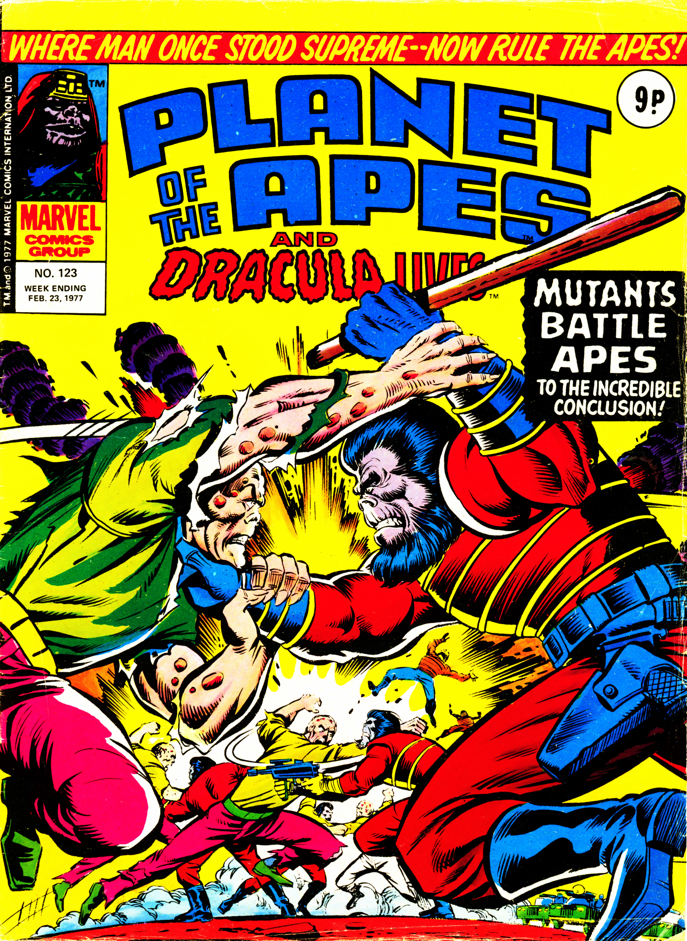 Read online Planet of the Apes (1974) comic -  Issue #123 - 1