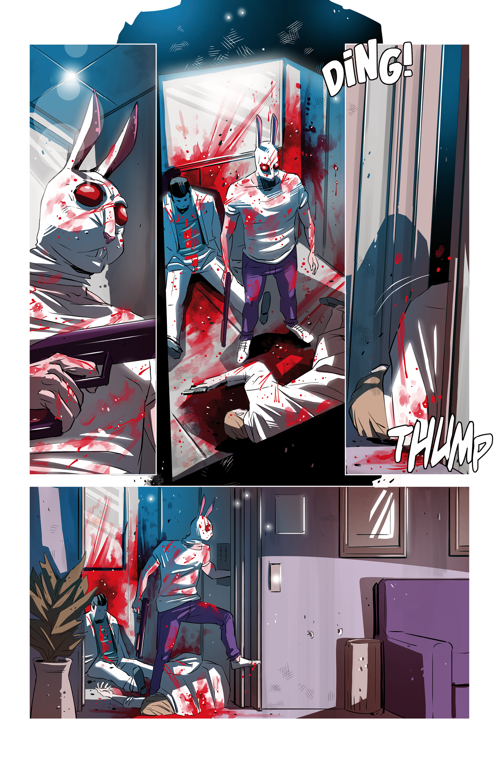 Read online Hotline Miami Wildlife comic -  Issue #2 - 34