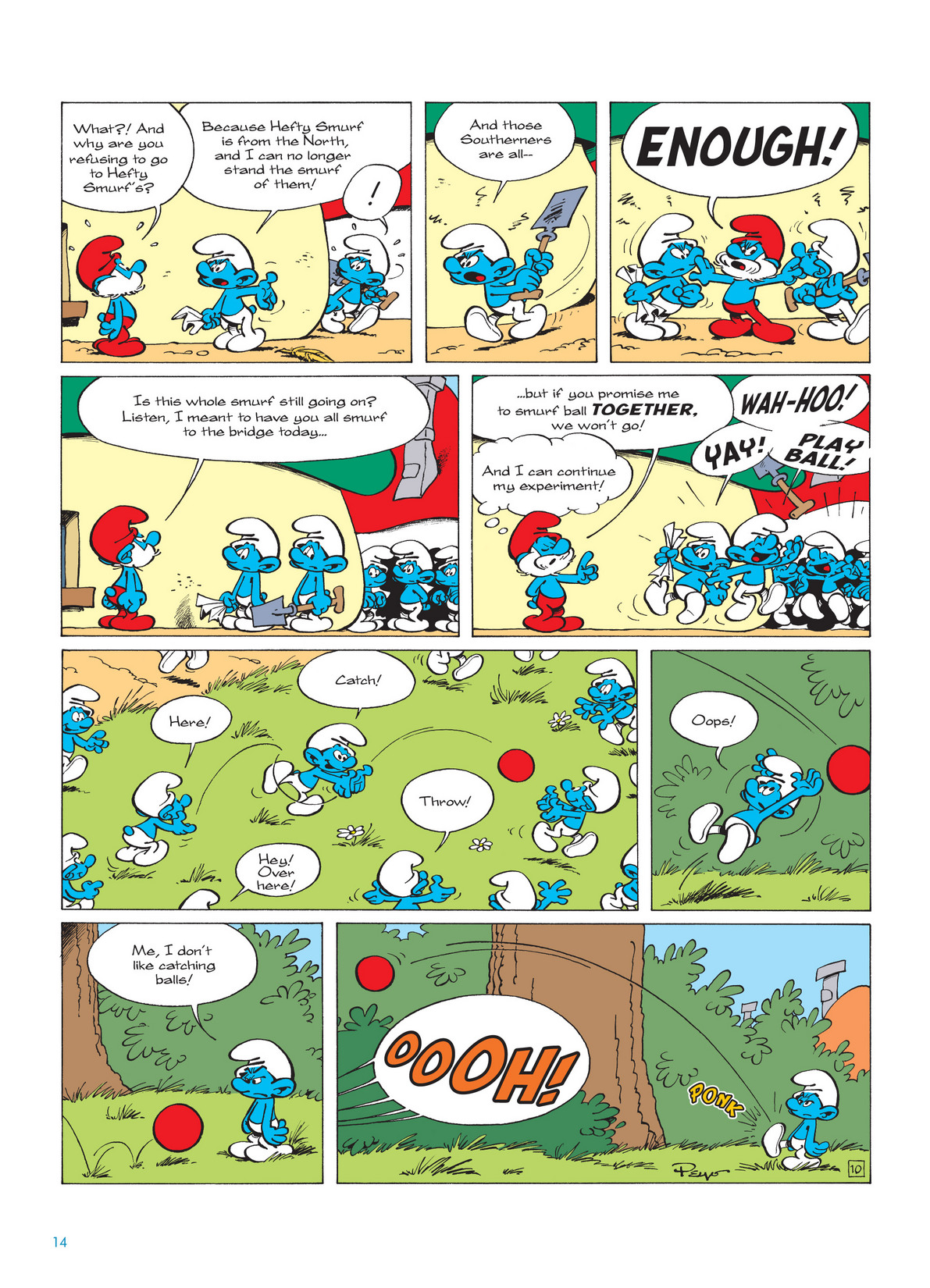 Read online The Smurfs comic -  Issue #12 - 14