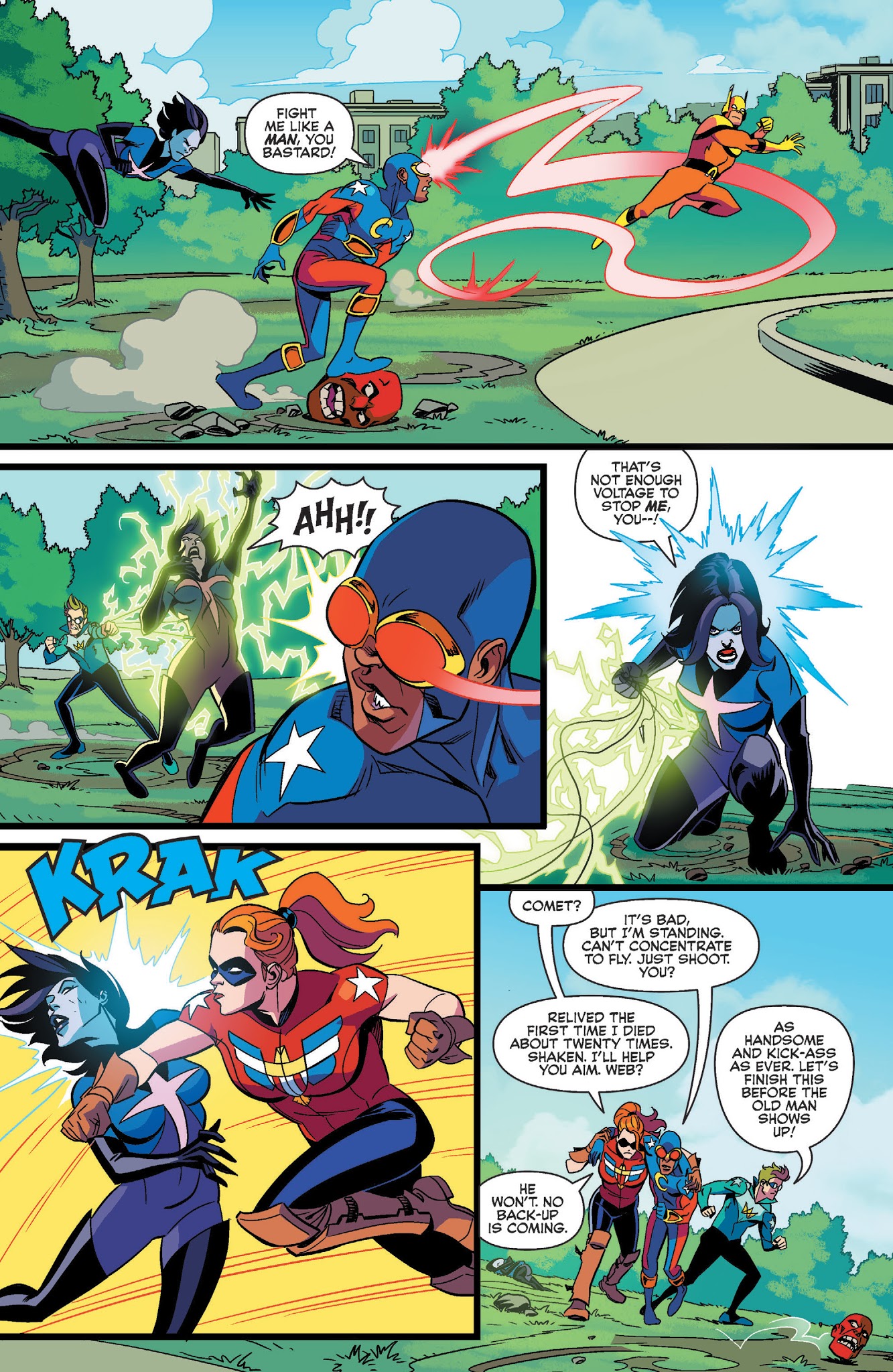 Read online The Mighty Crusaders (2017) comic -  Issue #4 - 8
