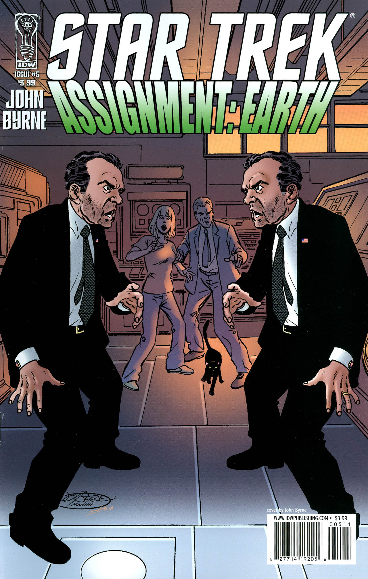 Read online Star Trek: Assignment: Earth comic -  Issue #5 - 1