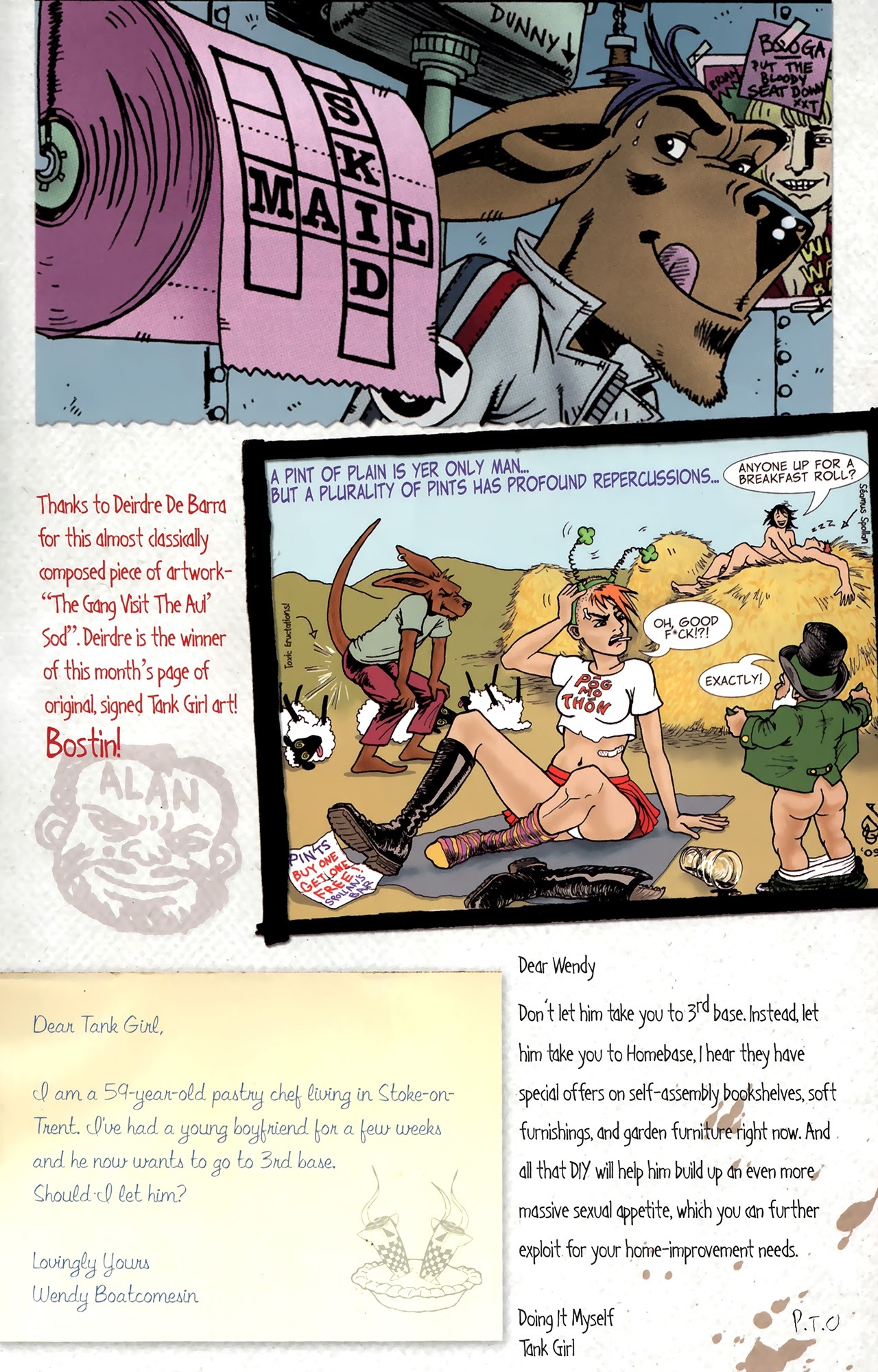 Read online Tank Girl: Skidmarks comic -  Issue #3 - 28