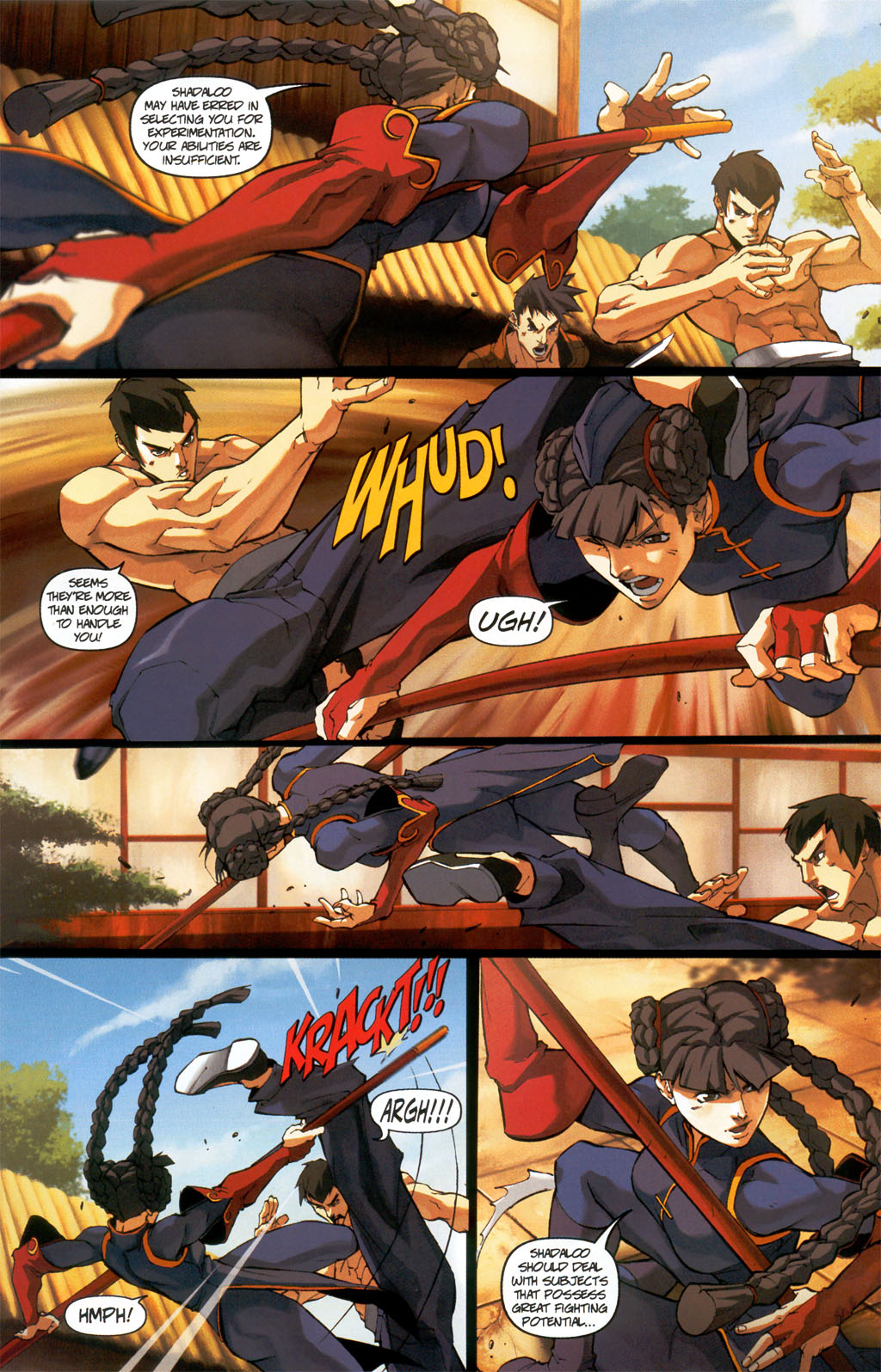 Read online Street Fighter (2003) comic -  Issue #10 - 10