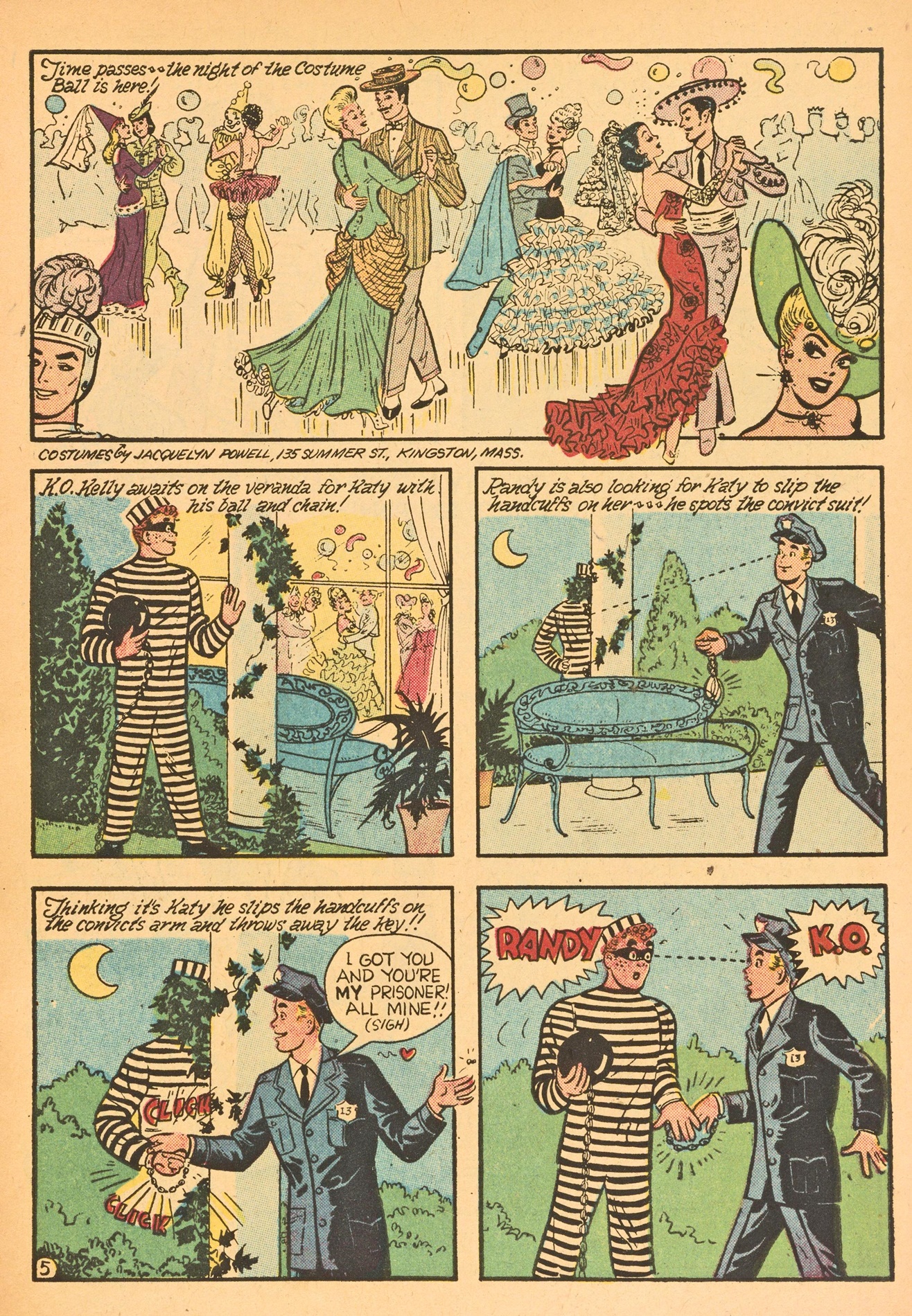 Read online Katy Keene (1949) comic -  Issue #38 - 7