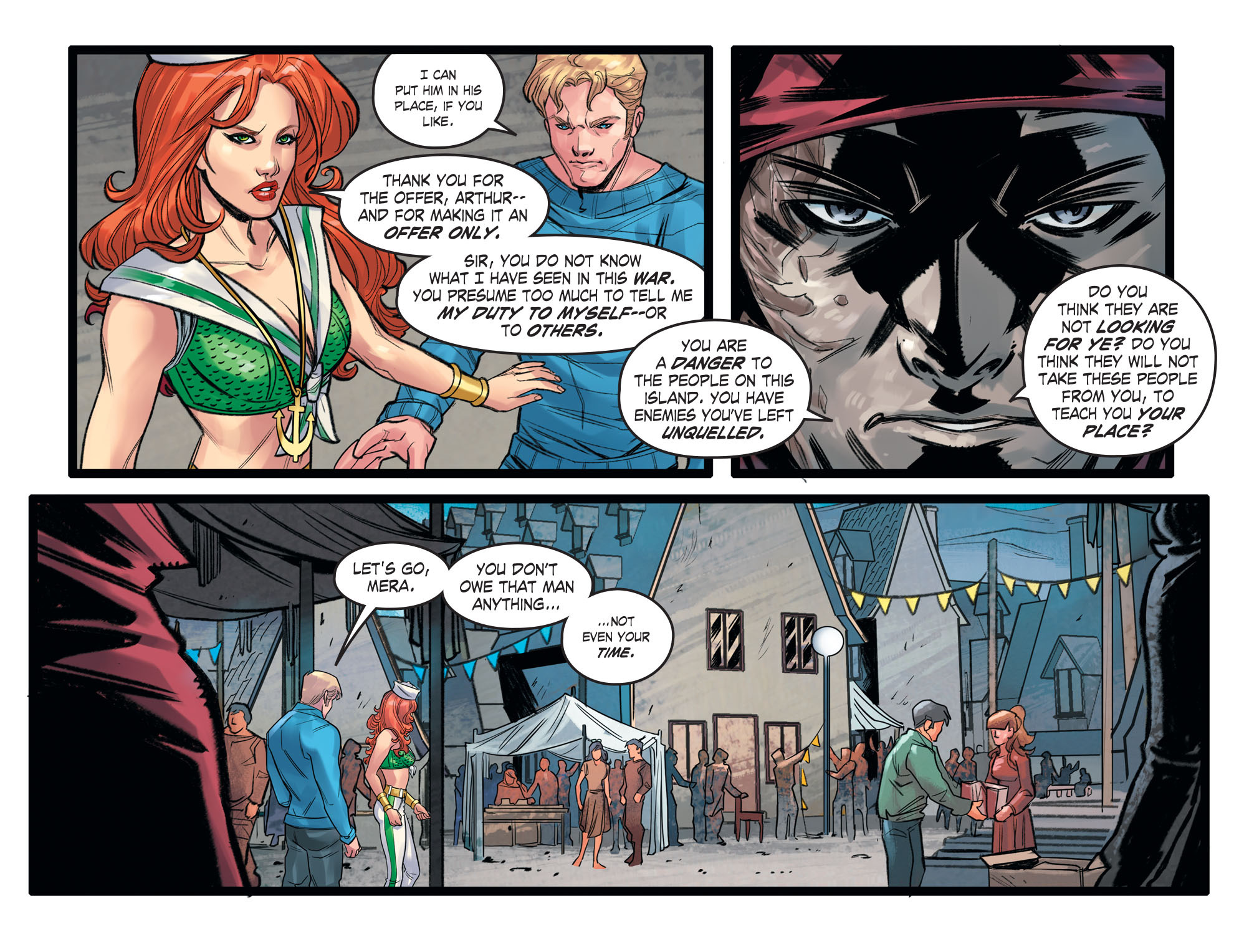 Read online DC Comics: Bombshells comic -  Issue #43 - 6