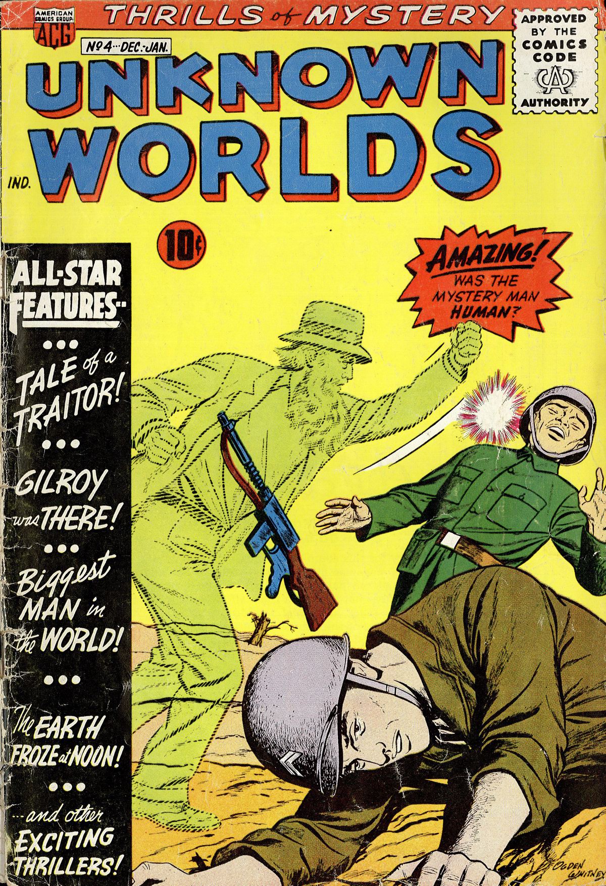Read online Unknown Worlds comic -  Issue #4 - 1