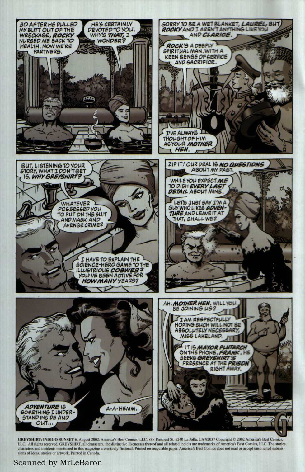 Read online Greyshirt: Indigo Sunset comic -  Issue #6 - 2